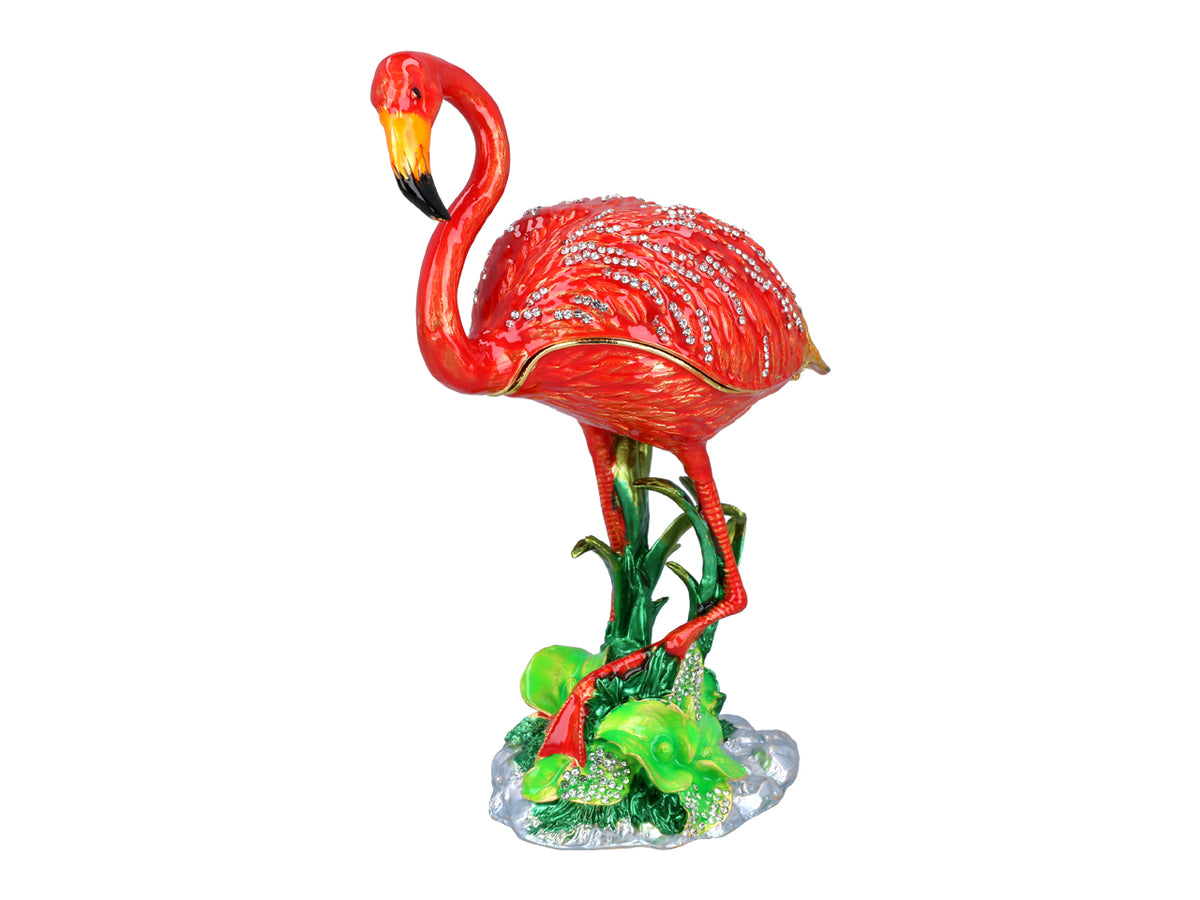 Kasetka metalowa Flaming z możliwością personalizacji grawerem, dekoracyjna, idealna na prezent, 22 cm wysokości