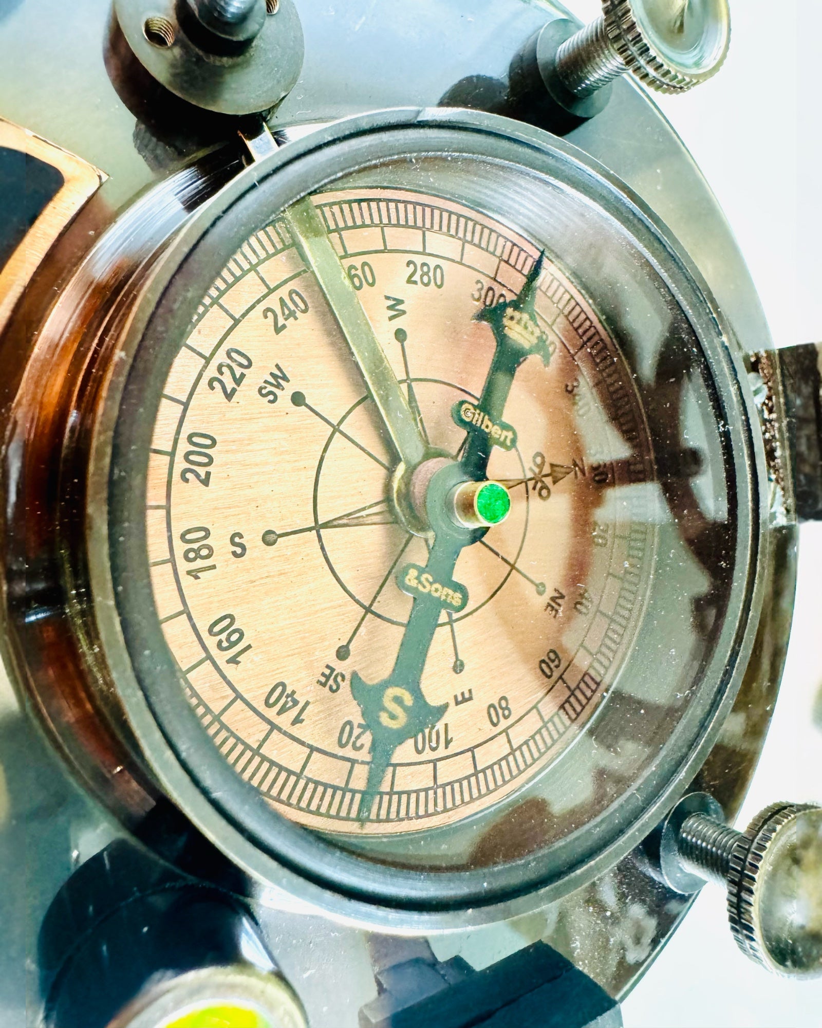 Antik Prémium Navigációs Iránytű Gravírozási Lehetőséggel – Kézzel Készített