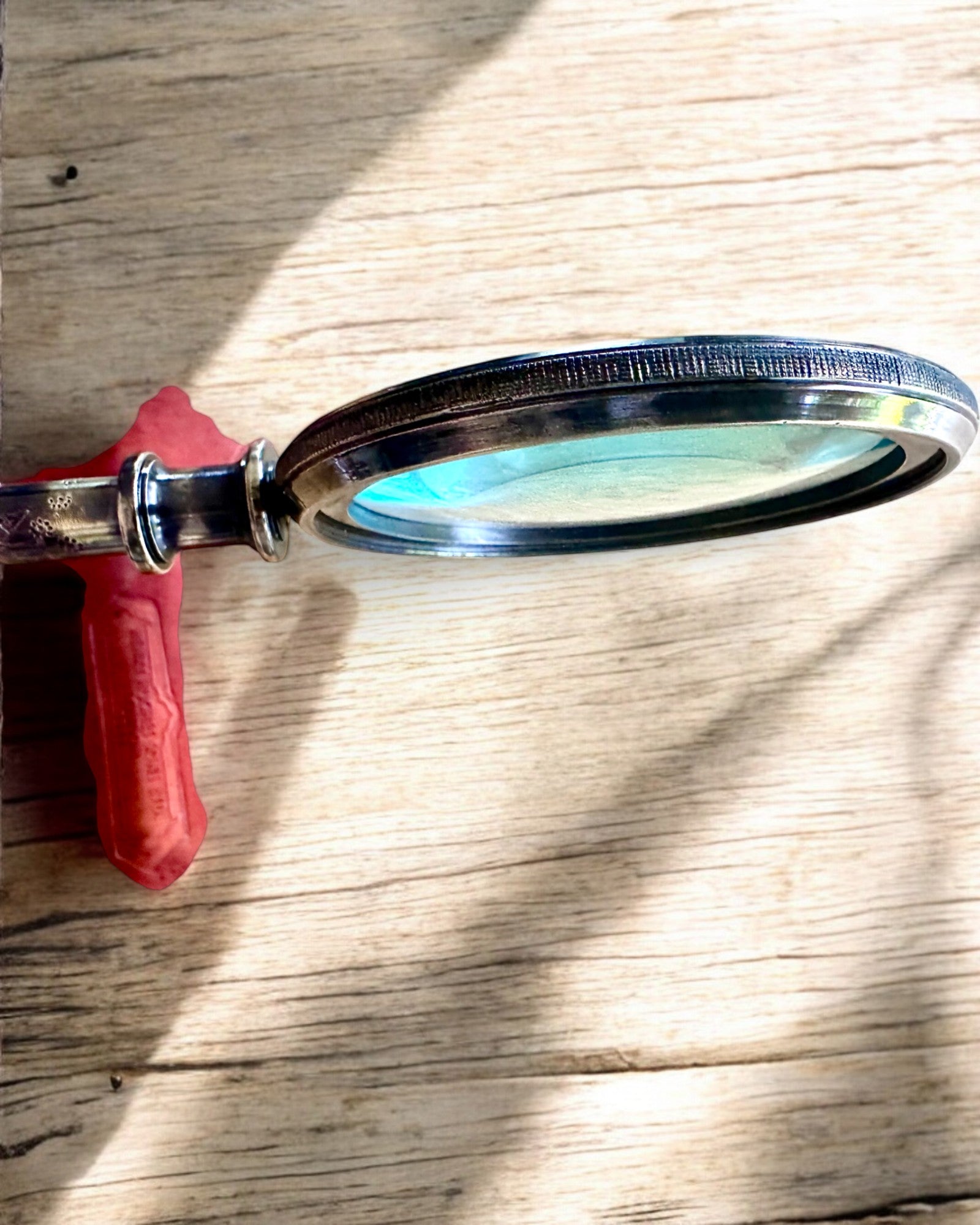 Navigator 1941 Sárgaréz Nagyító Bőrtokkal – Kézzel Készített, Prémium, személyre szabható ajándék