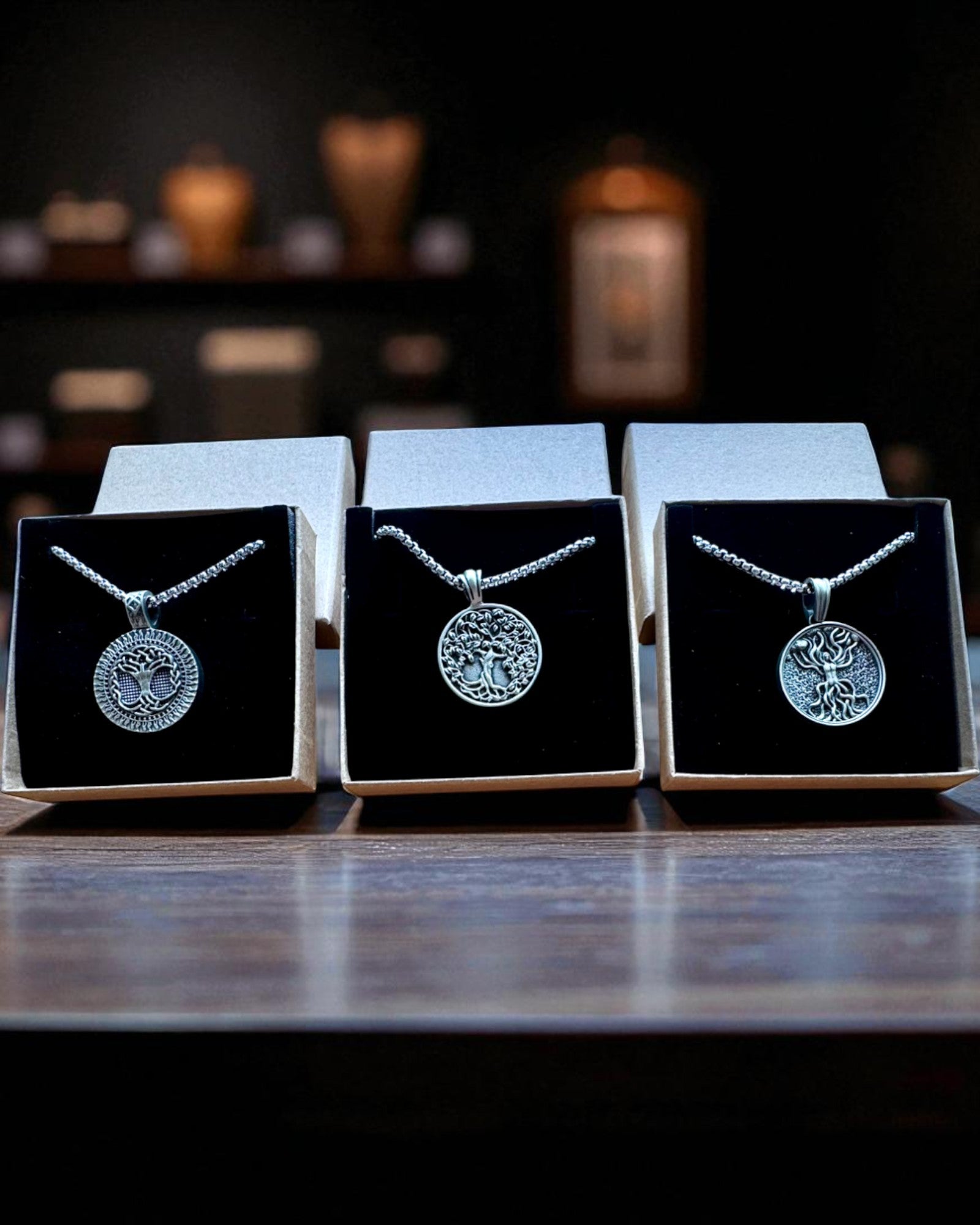 Amulet Drzewa Życia z Możliwością Grawerowania - naszyjnik "Witalność Natury", personalizacja