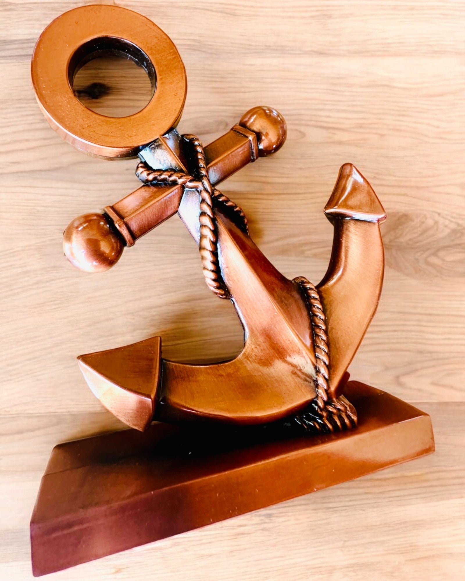 Dekoratív alumínium horgony - Elegáns dekoráció gravírozási lehetőséggel - 3 színváltozat