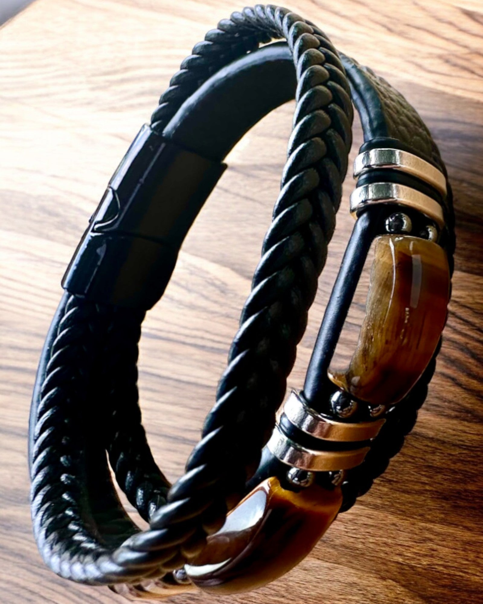 Személyre szabható „Tigrisszem” karkötő ajándékba