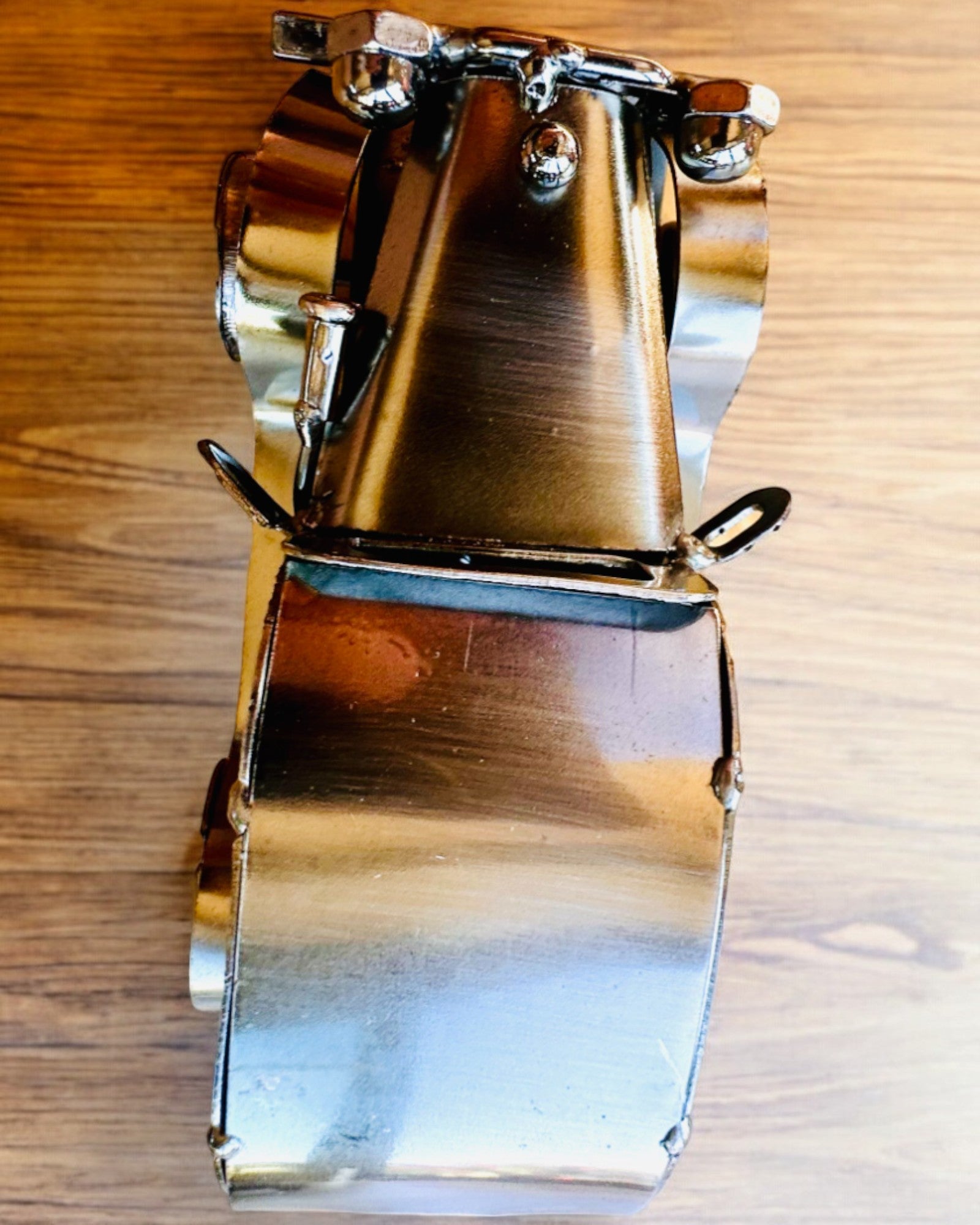 Retro klasszikus autó, vasból készült - "Vintage Drive" kollekció, autómodell, személyre szabható gravírozással ajándékba