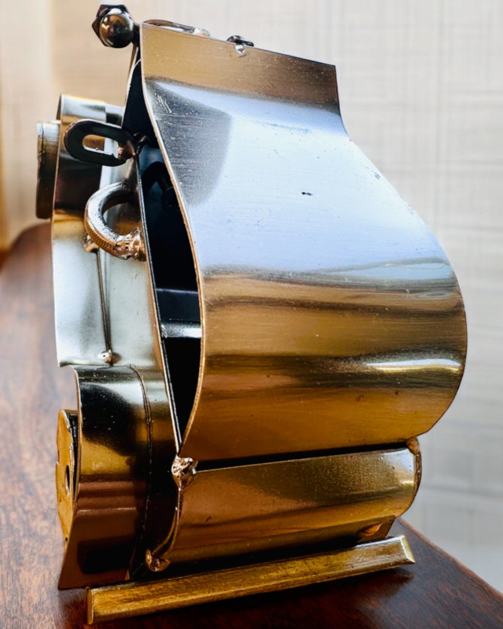 Retro klasszikus autó, vasból készült - "Vintage Drive" kollekció, autómodell, személyre szabható gravírozással ajándékba