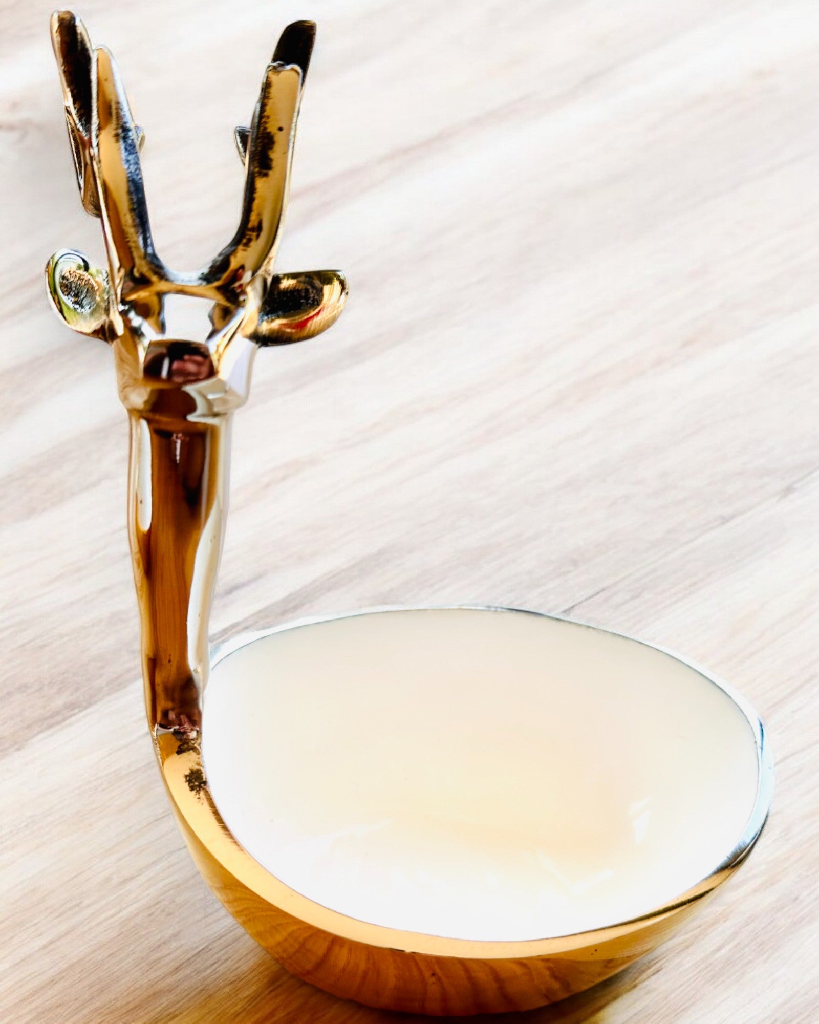 Elegancka miseczka Rogate Piękno – Rękodzieło z Indii, personalizacja grawerem