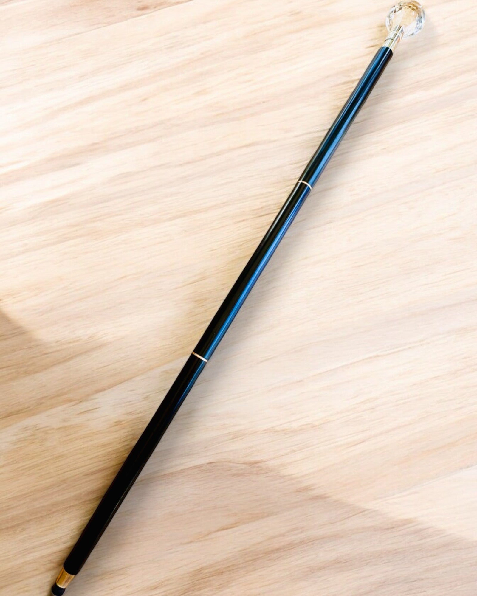 Sétabot "Fehér Gyémánt" - Kézzel készített fa, gravírozási lehetőséggel