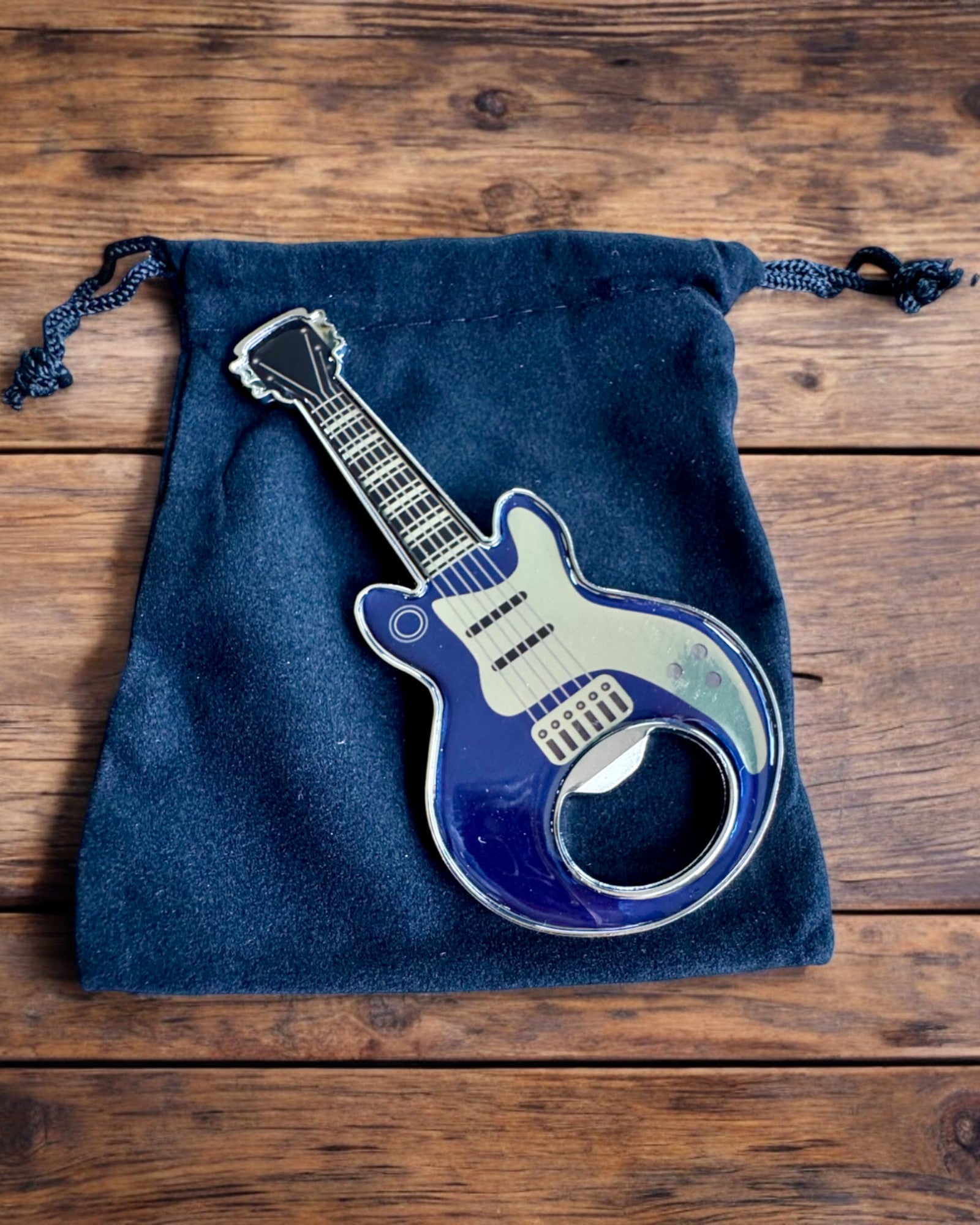 Gitár Rock'n'Open üvegnyitó, 2 változat, személyre szabás gravírozással ajándékba