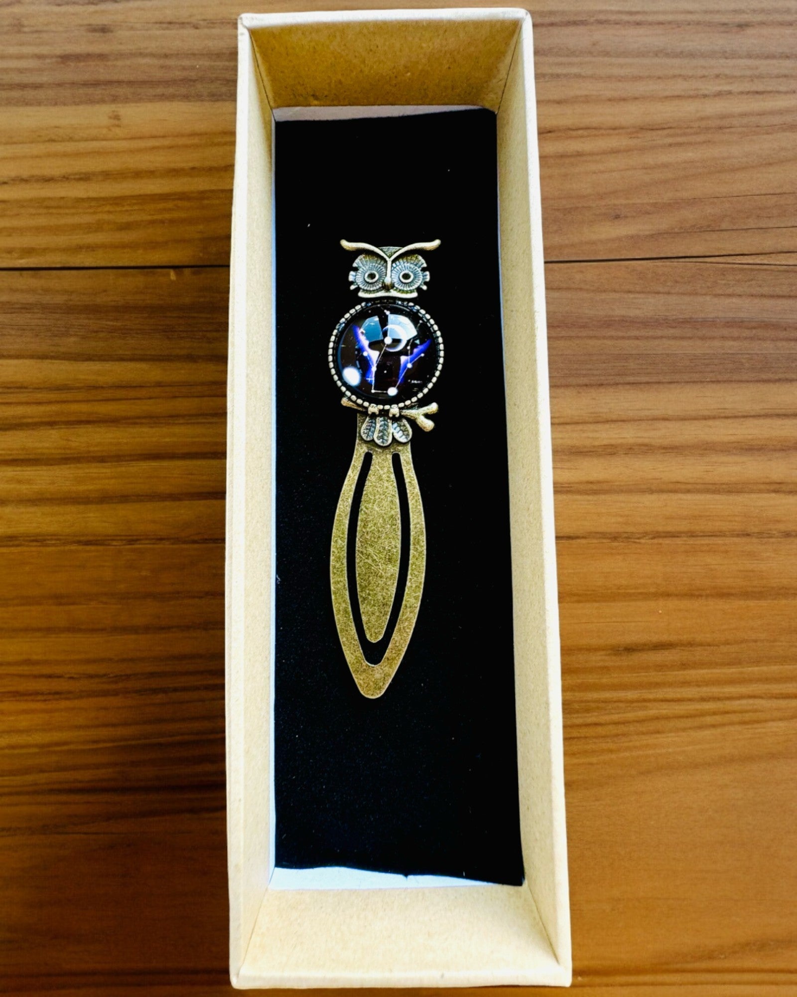 "Csillagképes Bagoly" könyvjelző - 12 választható változat, személyre szabható gravírozással