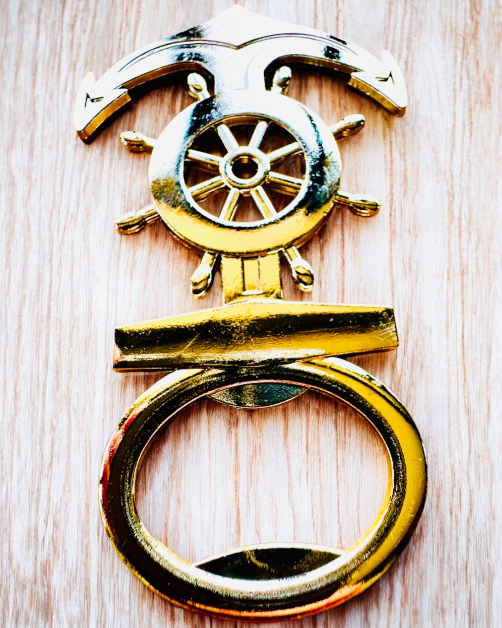 Kapítányi üvegnyitó - gravírozással személyre szabható, ezüst színű