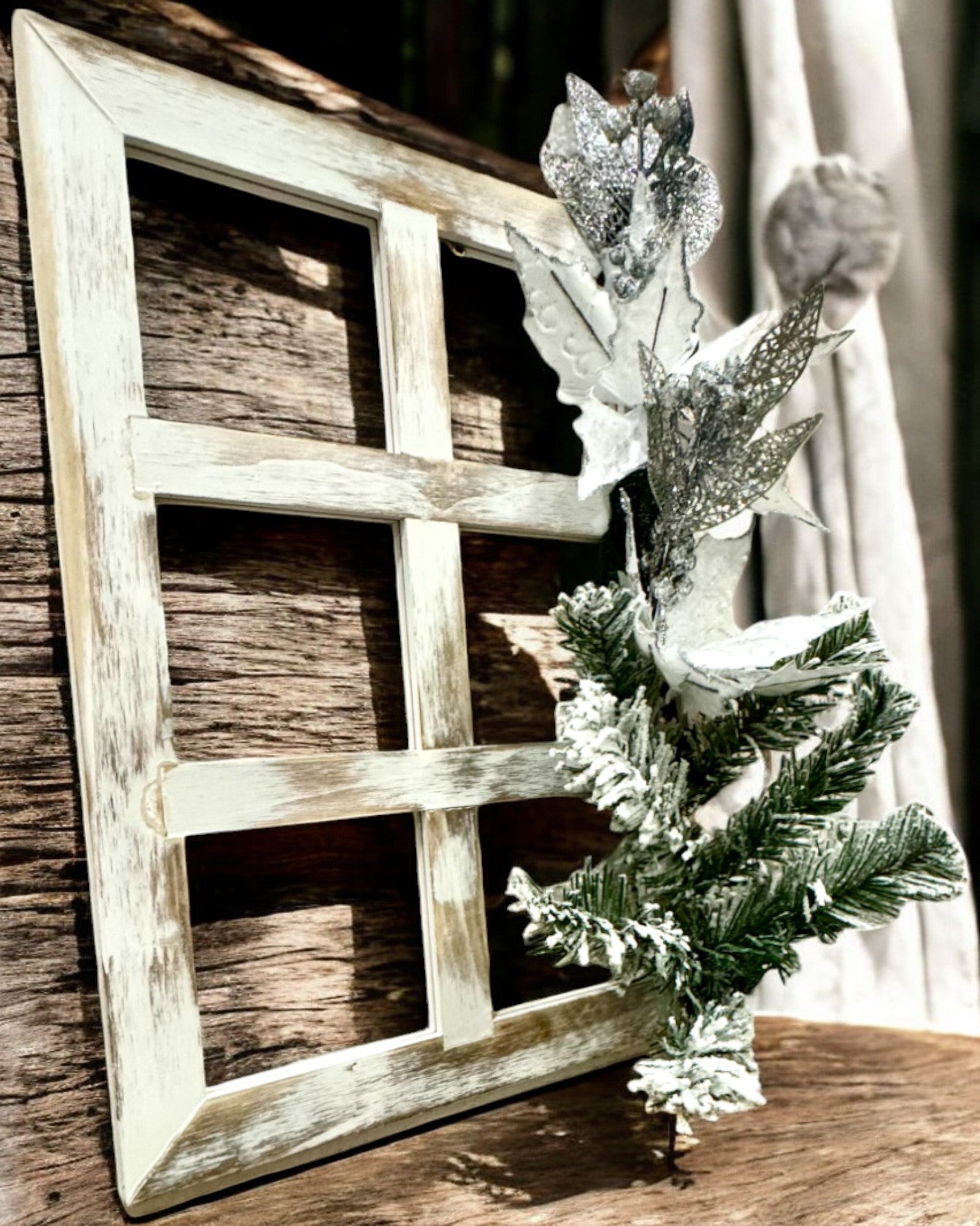 2 db Ünnepi Dekoratív Keret „Téli Ragyogás”, gravírozással személyre szabható ajándék