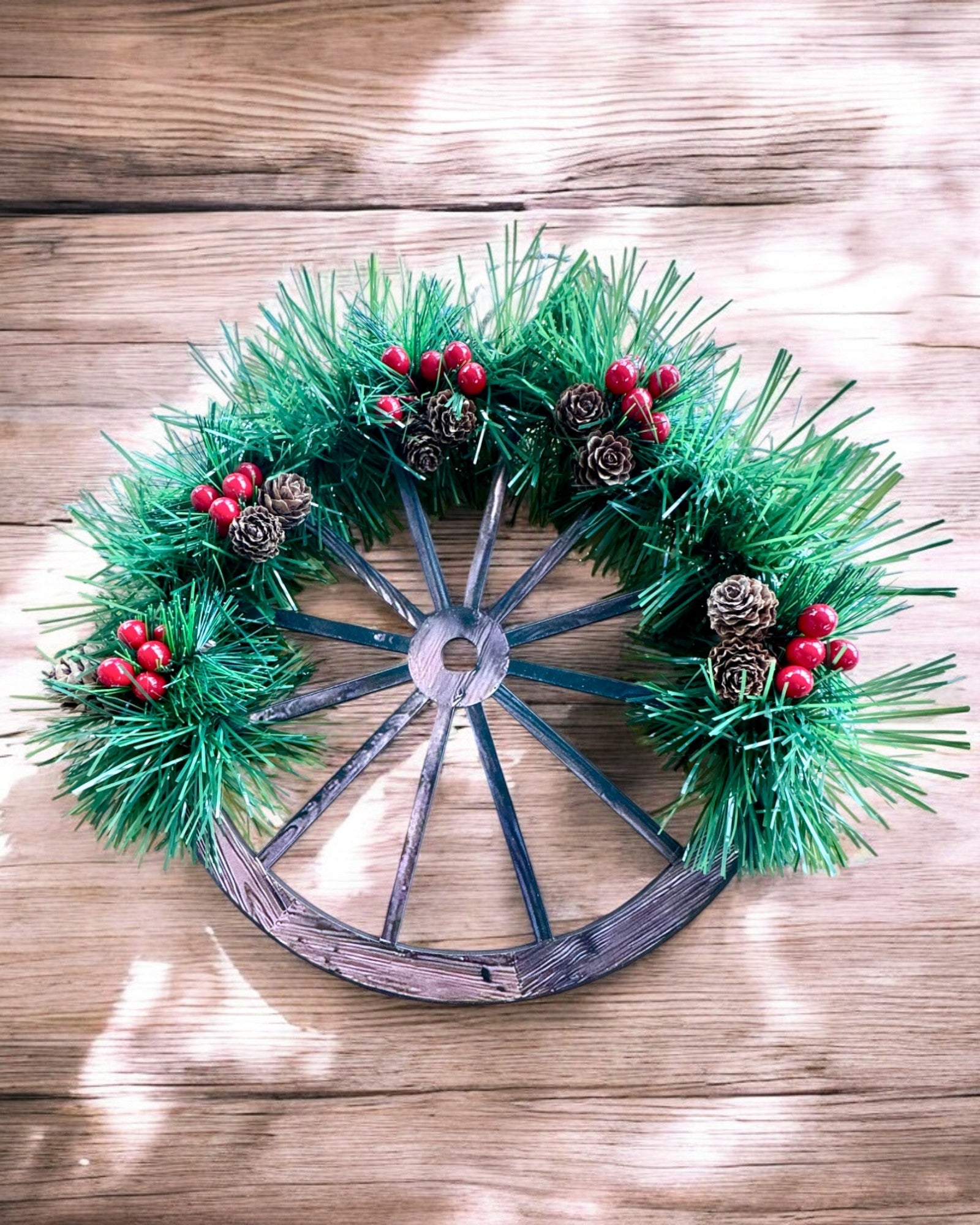 Dekoratív Készlet 3 x "Vidám Csillag" Karácsonyi Kör - személyre szabható gravírozással ajándékba