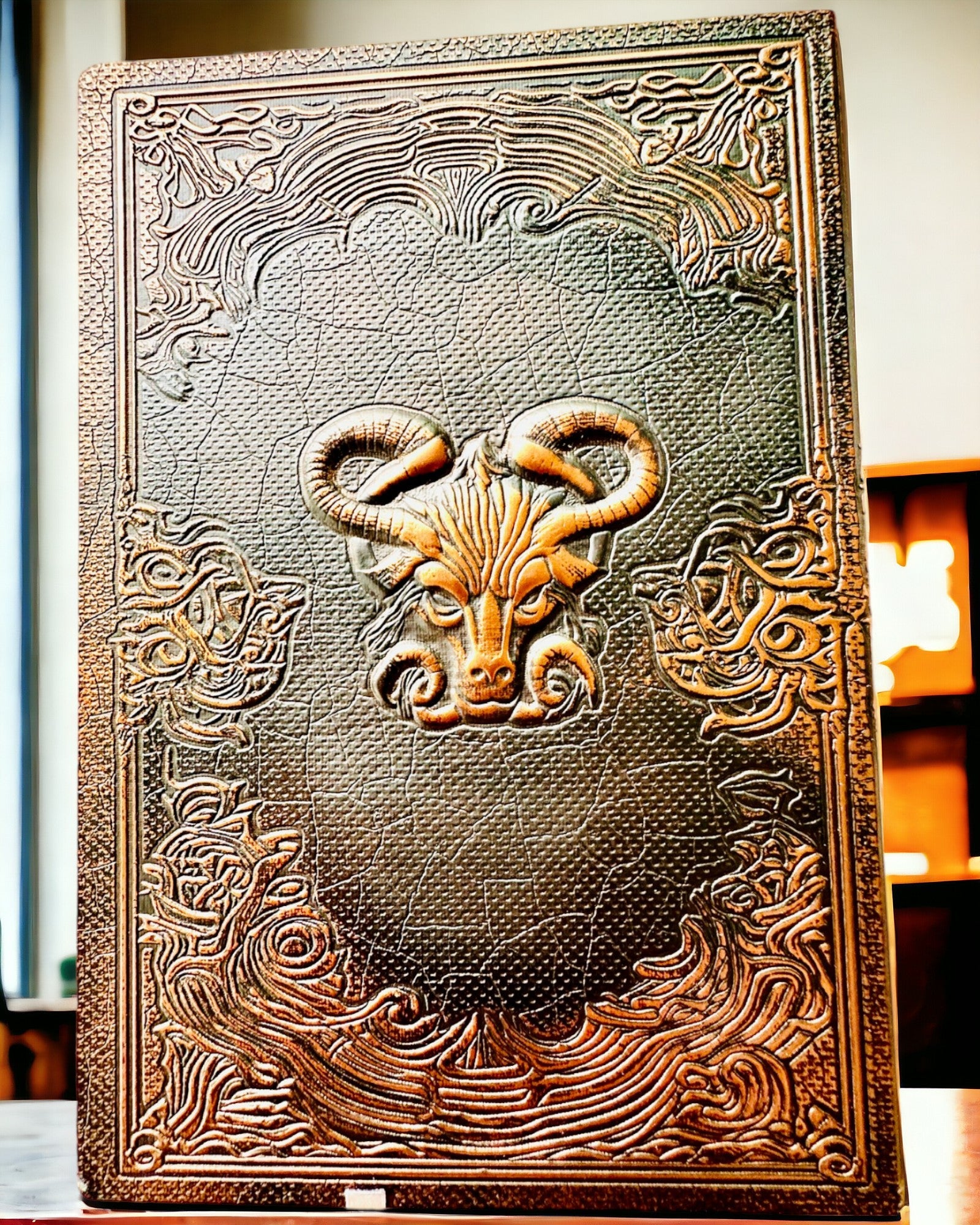 "Magiczny Notes", "Boski Byk" jegyzetfüzet - Elegáns és Különleges Papíráruk, személyre szabás gravírozással