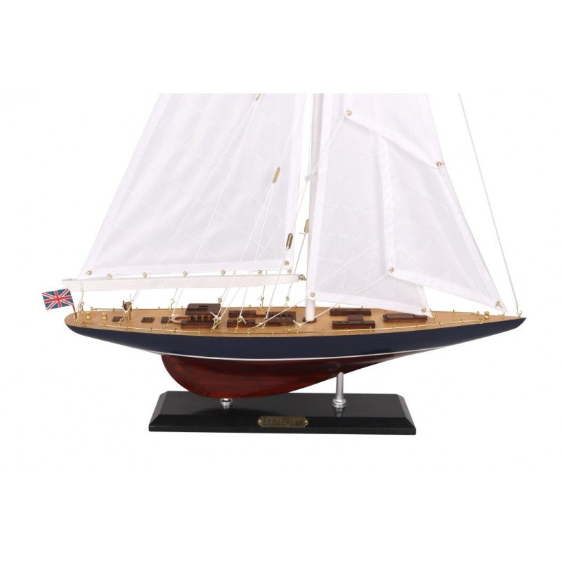 Endeavour jacht replika 70 cm, gravírozással személyre szabható
