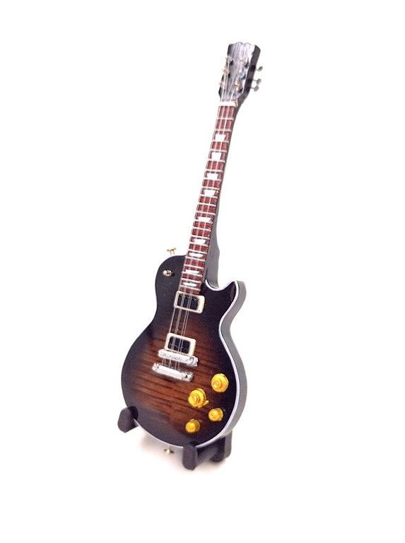 15cm-es mini gitár Slash stílusban, mahagóni fából