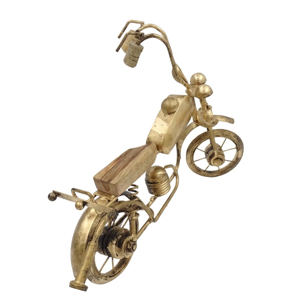 NC1733 klasszikus fém motorkerékpár-modell gravírozással