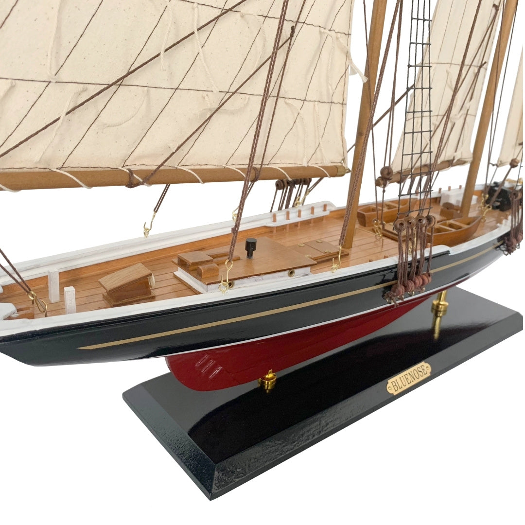 Model żaglowca Bluenose 80cm z możliwością personalizacji grawerem