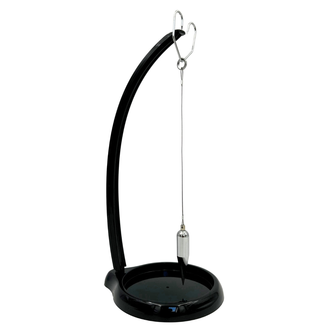 Homokinga Sand Pendulum gravírozással – inspiráló 38cm dekoráció kinetikus homokkal