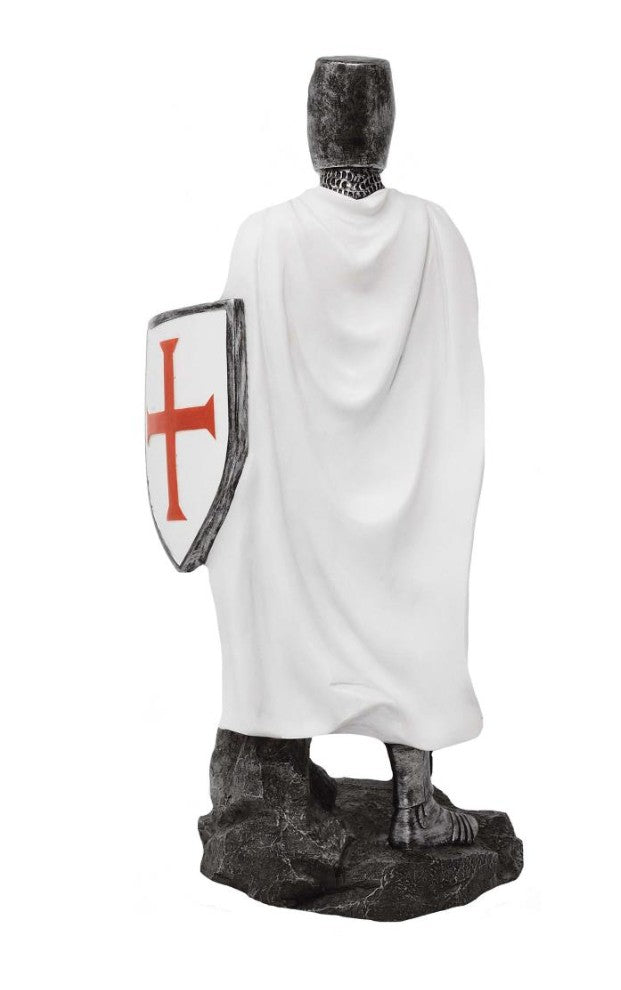 Rycerz Templariusz – Figurka dekoracyjna 30 cm z możliwością personalizacji grawerem