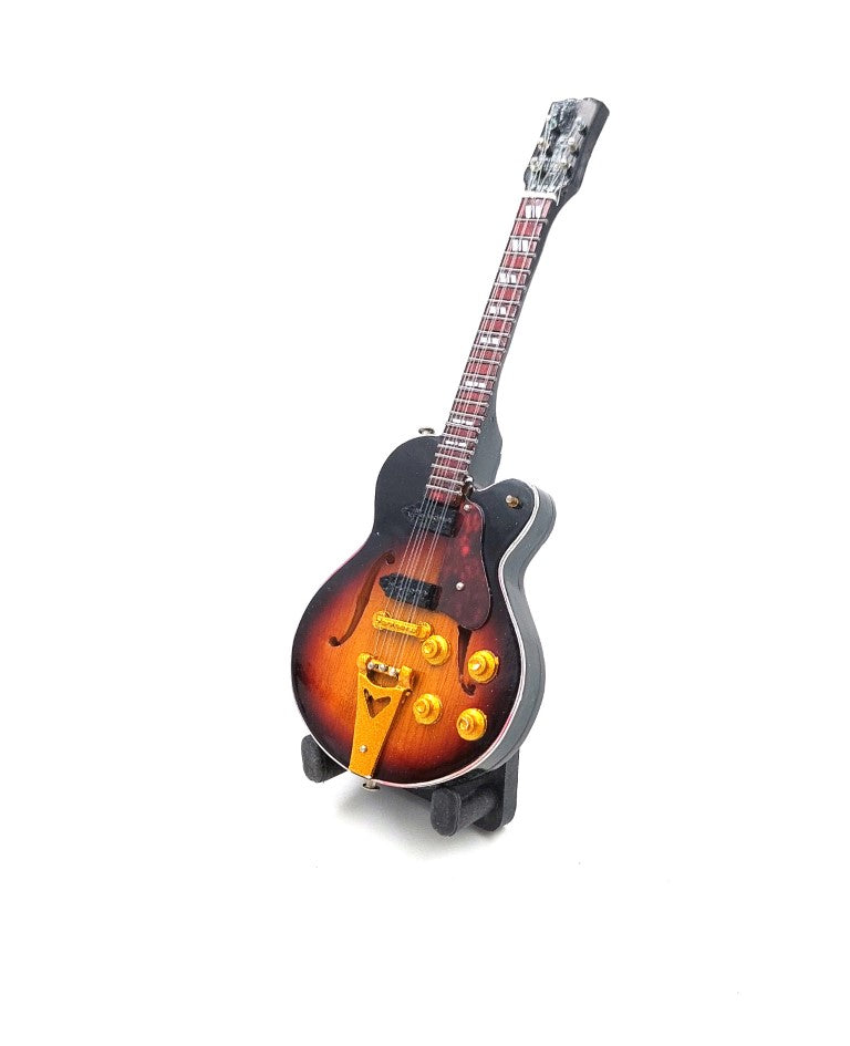 15cm-es BMG-011 minigitár Elvis Presley stílusában, személyre szabható gravírozási lehetőséggel