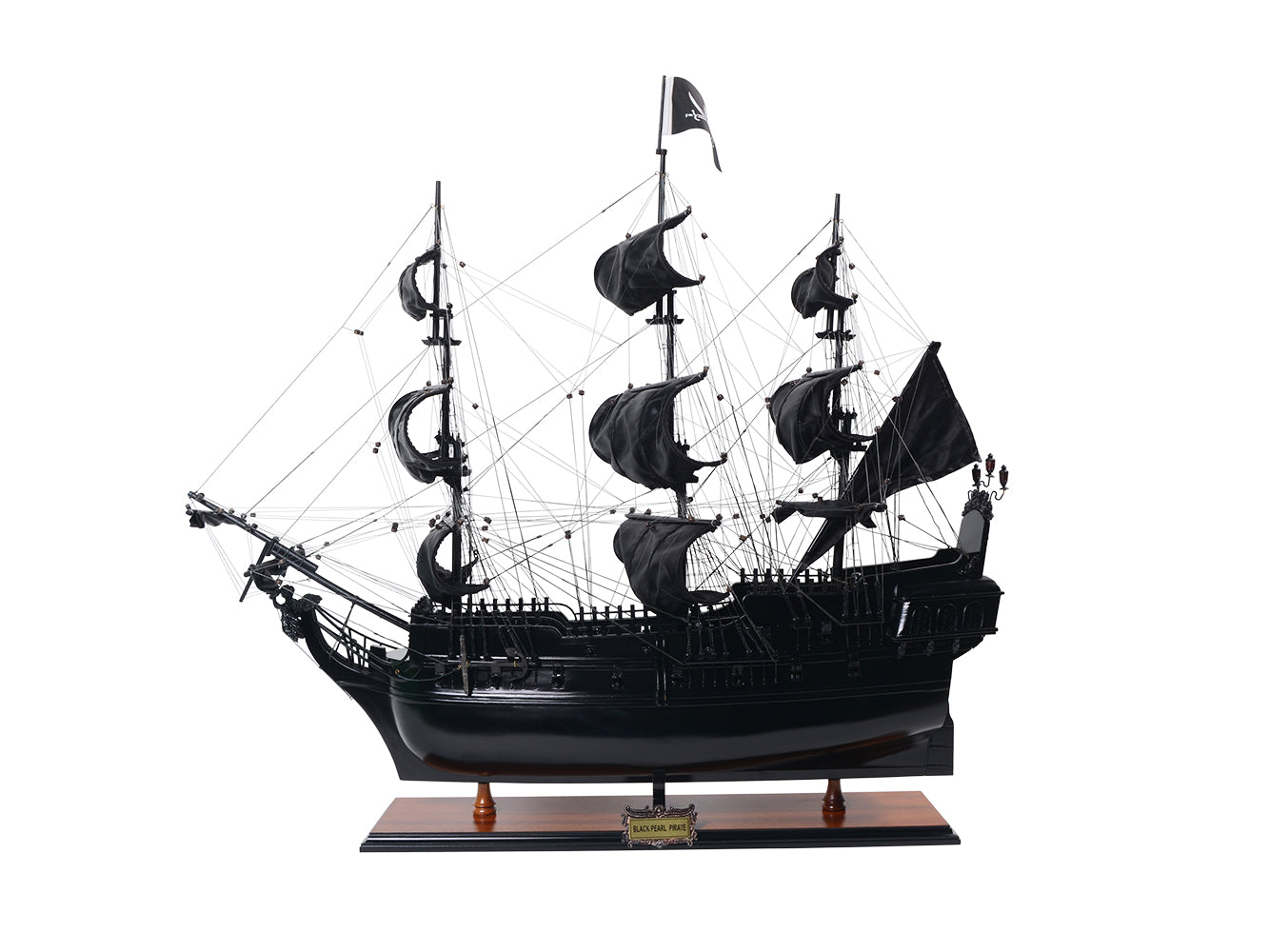 Fekete Gyöngy kalózhajó-modell - Hossz 89cm - BP80R