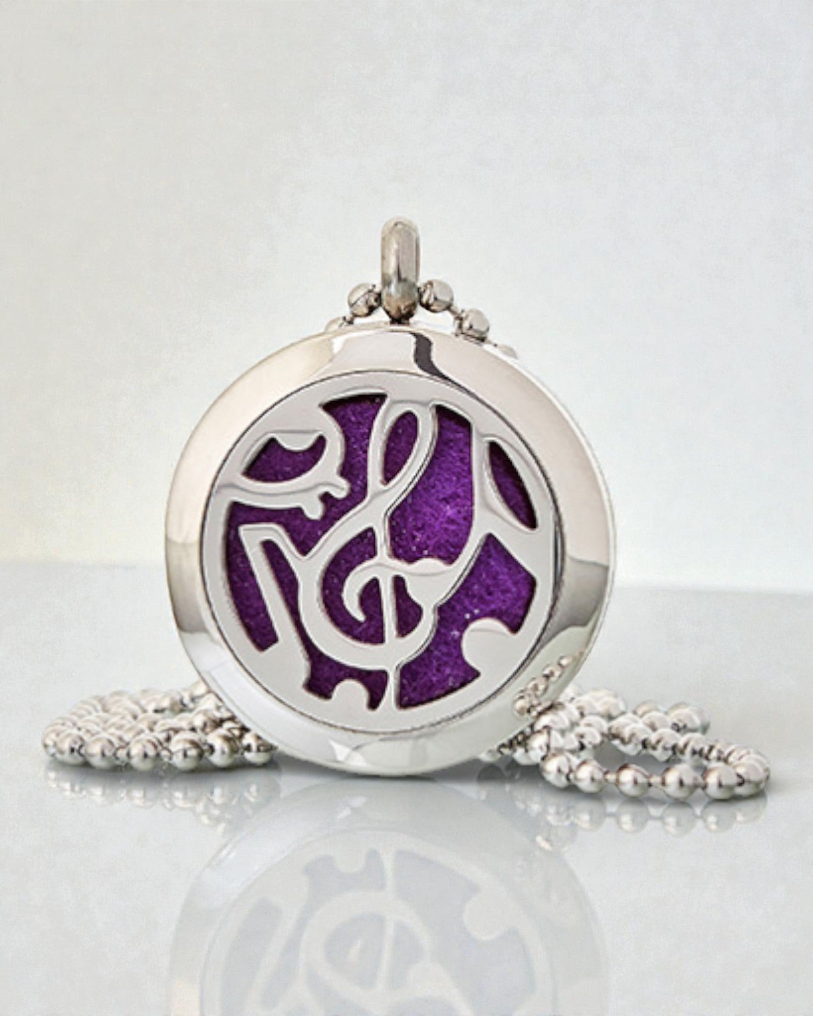 Illatszimfónia – illóolajos nyakék zenés hangjegymotívummal 25 mm