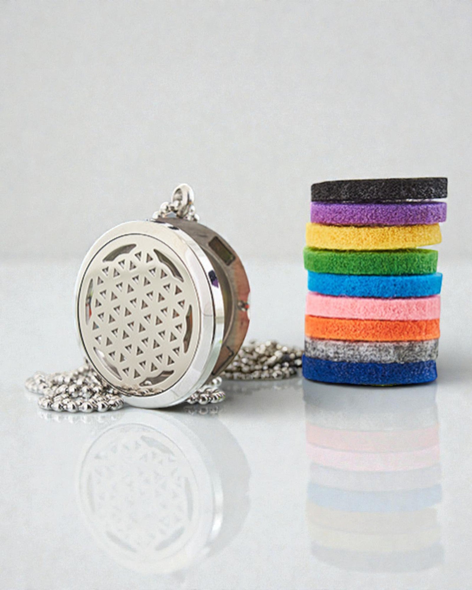 VitaFlora – Aromaterápiás nyaklánc „Élet virága” 30 mm