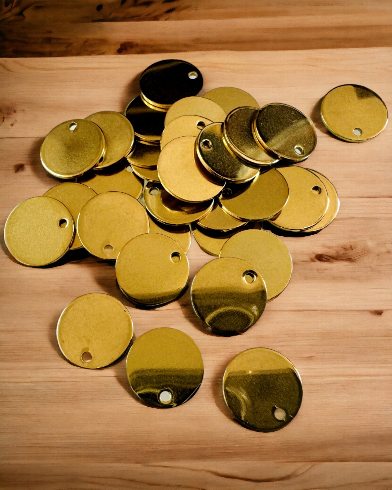 Kerek Rozsdamentes Acél Medál ajándékba, személyre szabható, gravírozható