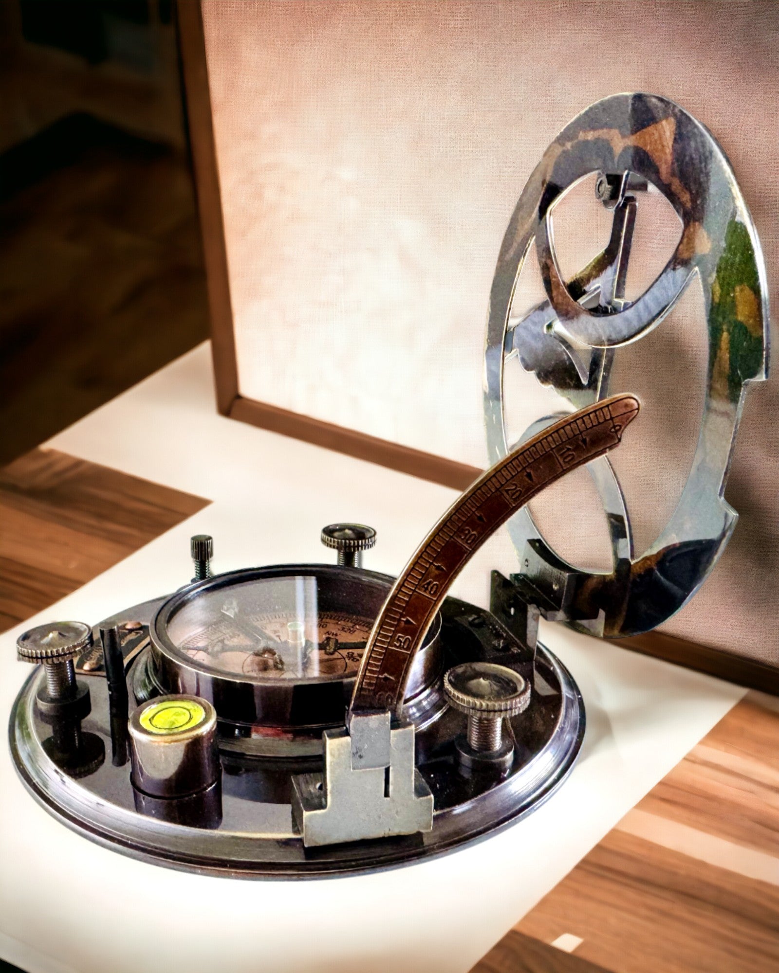 Antik Prémium Navigációs Iránytű Gravírozási Lehetőséggel – Kézzel Készített