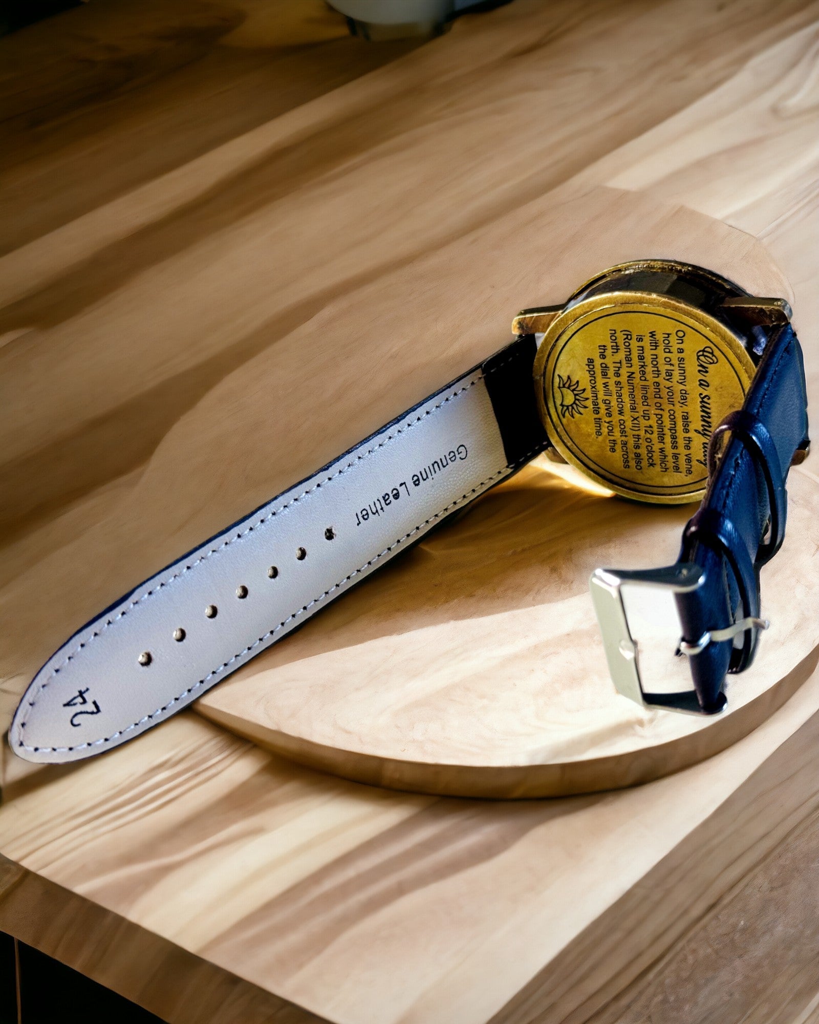 Napóra Iránytűvel - Kézzel Készített, Autentikus Kézművesség, Gravírozási Lehetőség