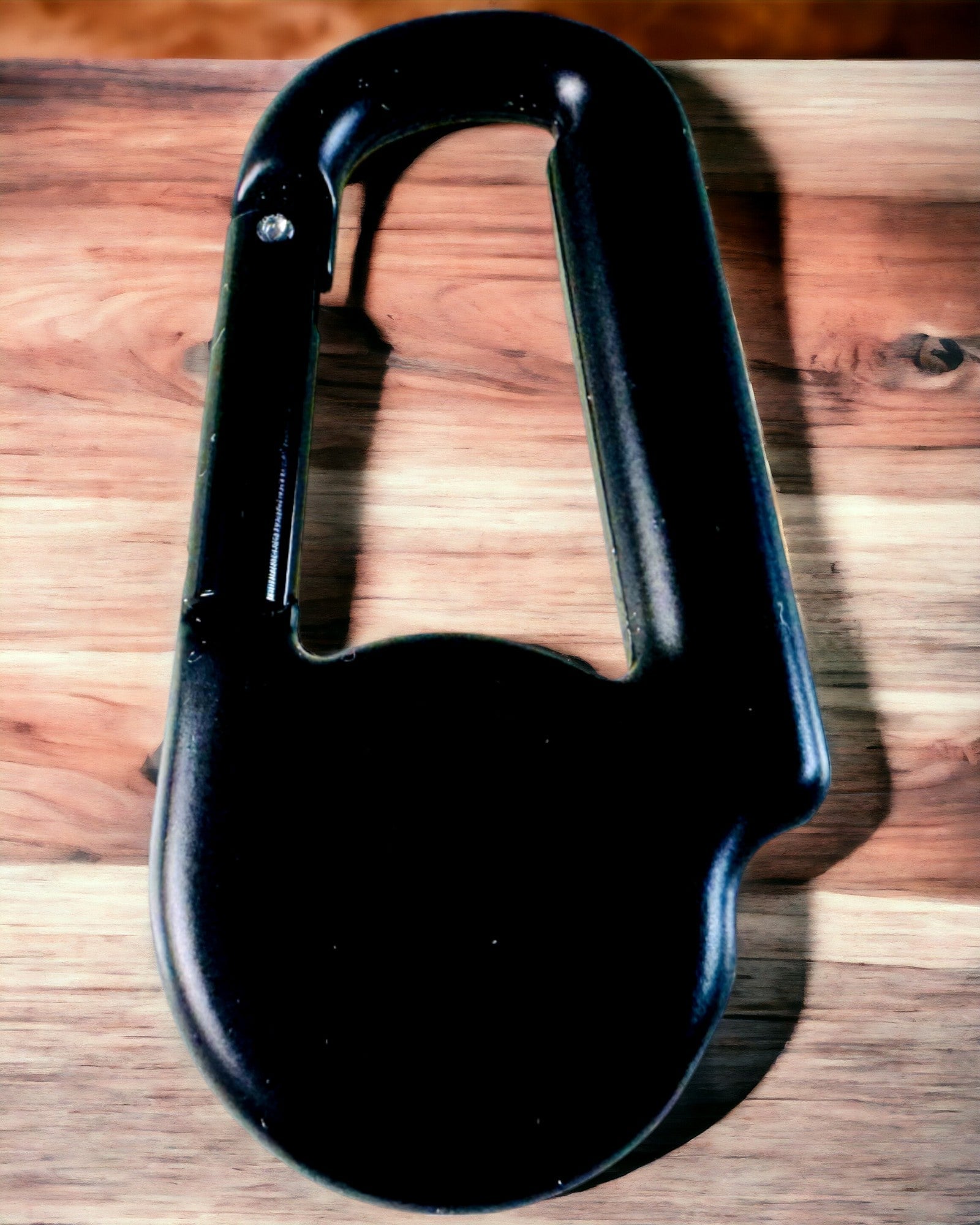 Karabineres iránytű hőmérővel, kulcstartó - gravírozási lehetőség