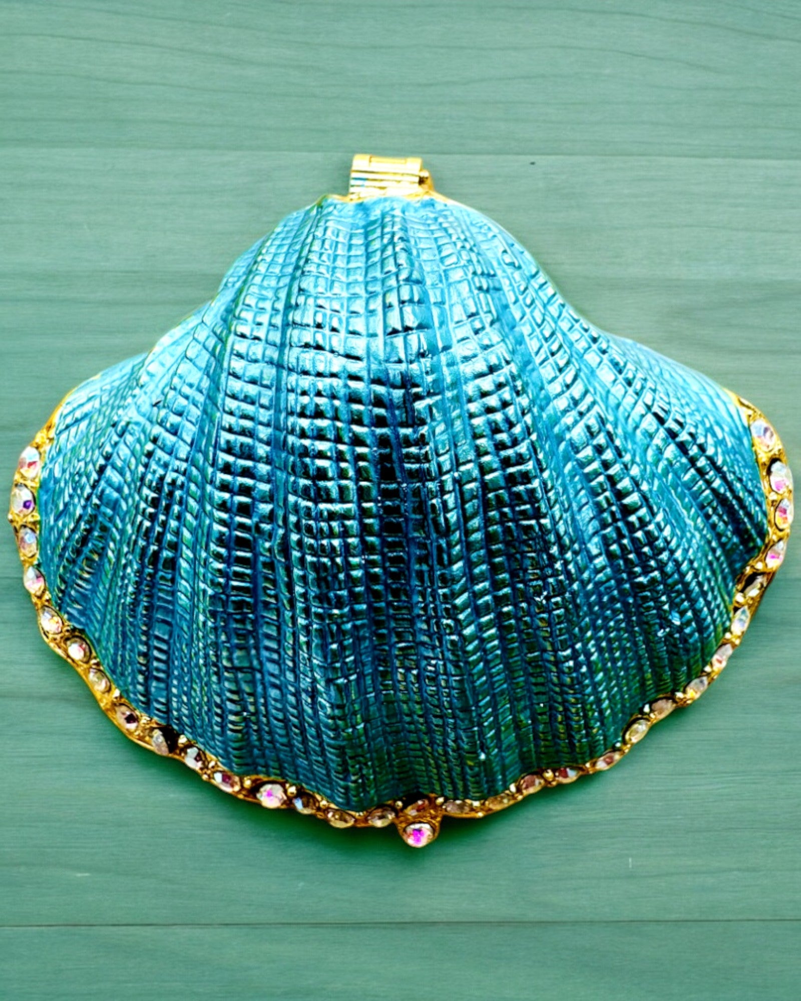 Emlékek Kincstára Kagyló - Ékszerdoboz gravírozással személyre szabható, ajándék