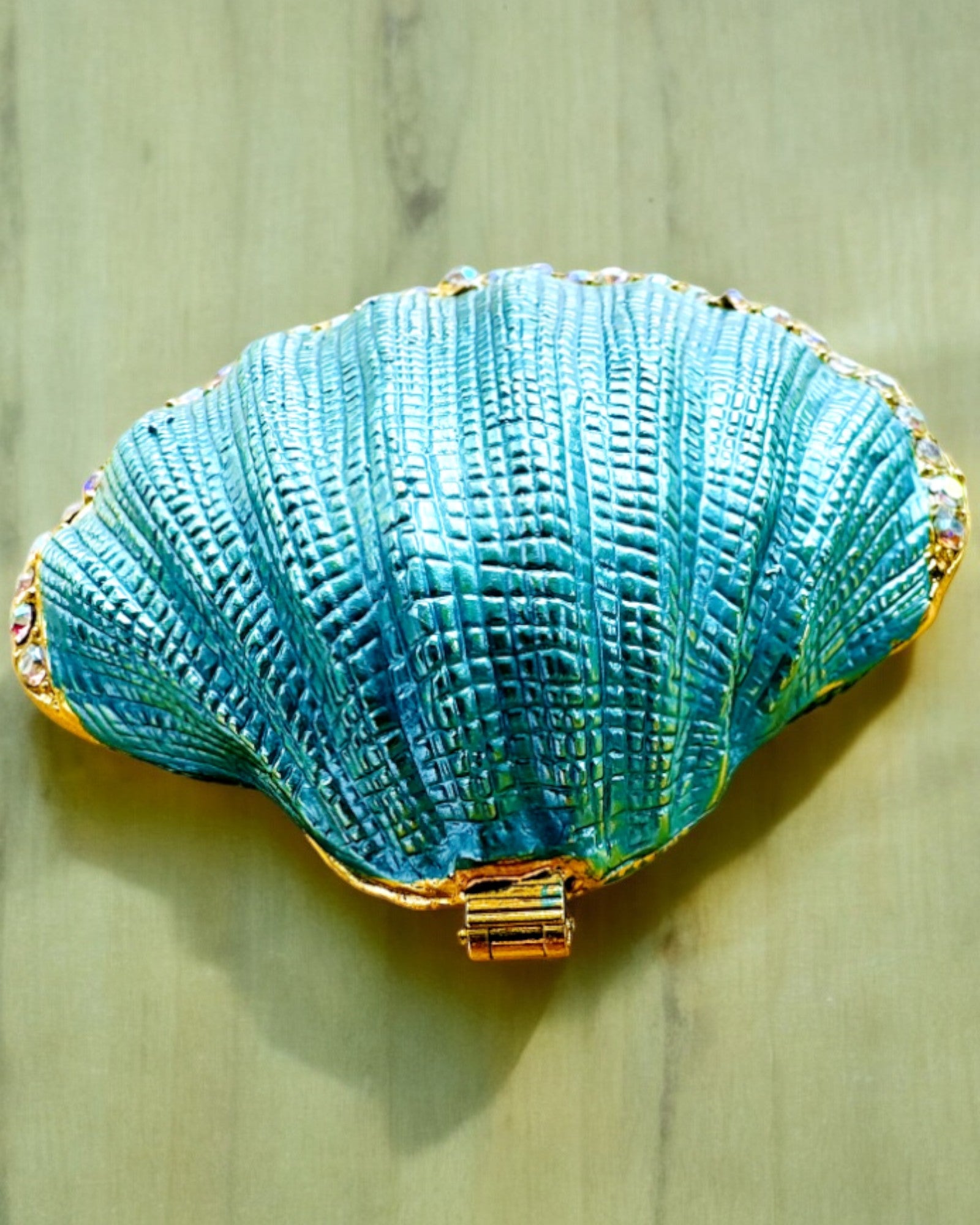 Emlékek Kincstára Kagyló - Ékszerdoboz gravírozással személyre szabható, ajándék