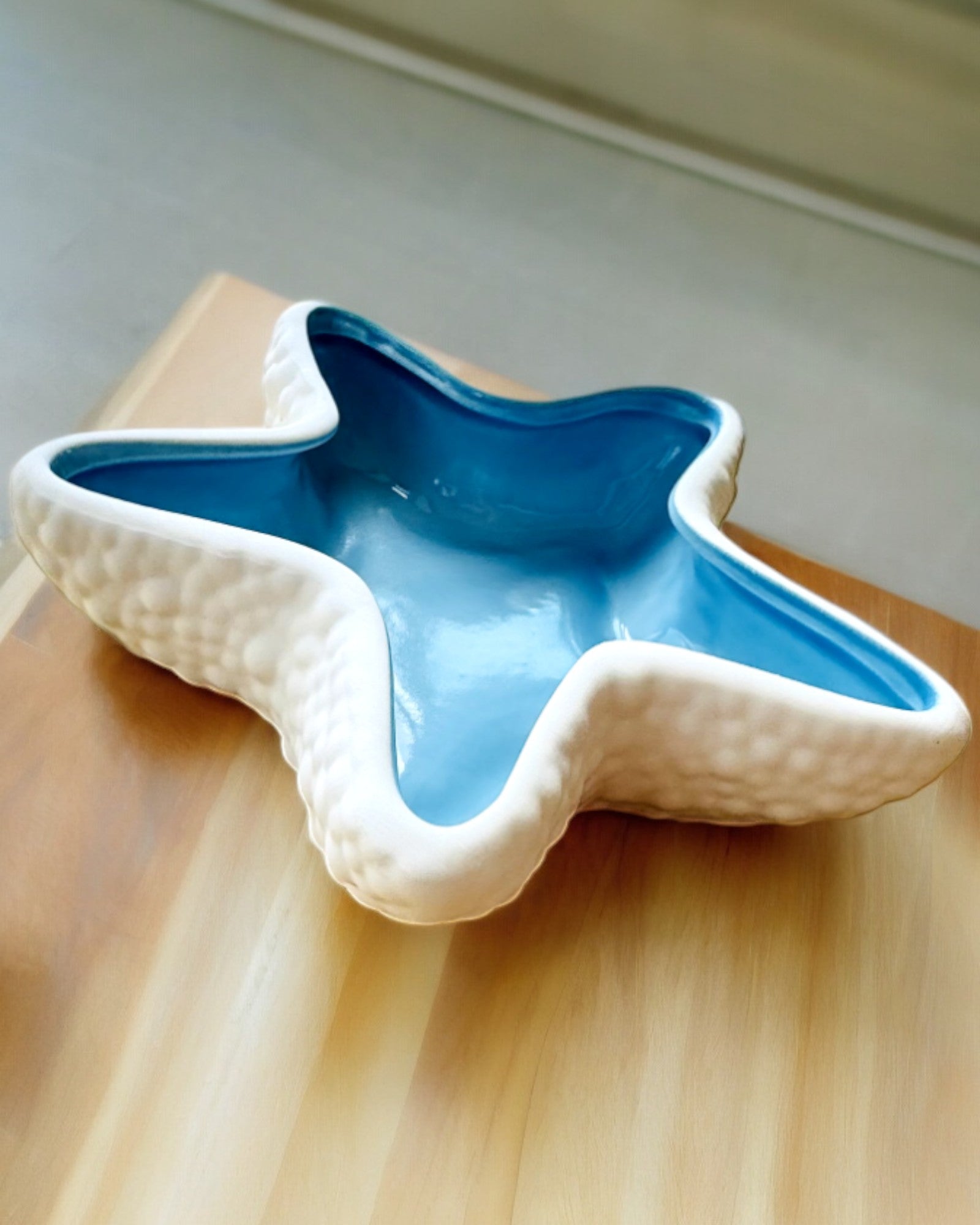 Kerámia Tál "Csillagfény" - 14 cm széles - ajándékba, gravírozással személyre szabható