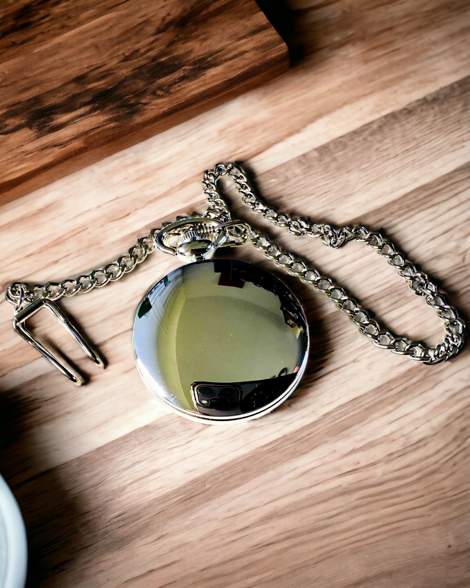 Vintage stílusú zsebóra gravírozási lehetőséggel