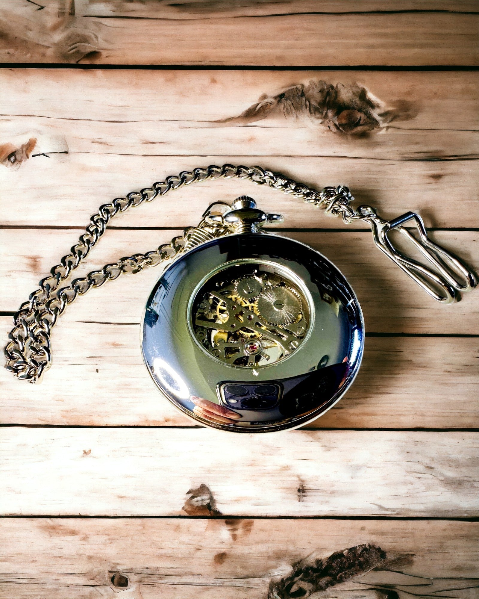 Gravírozható "Heritage Timekeeper" Zsebóra