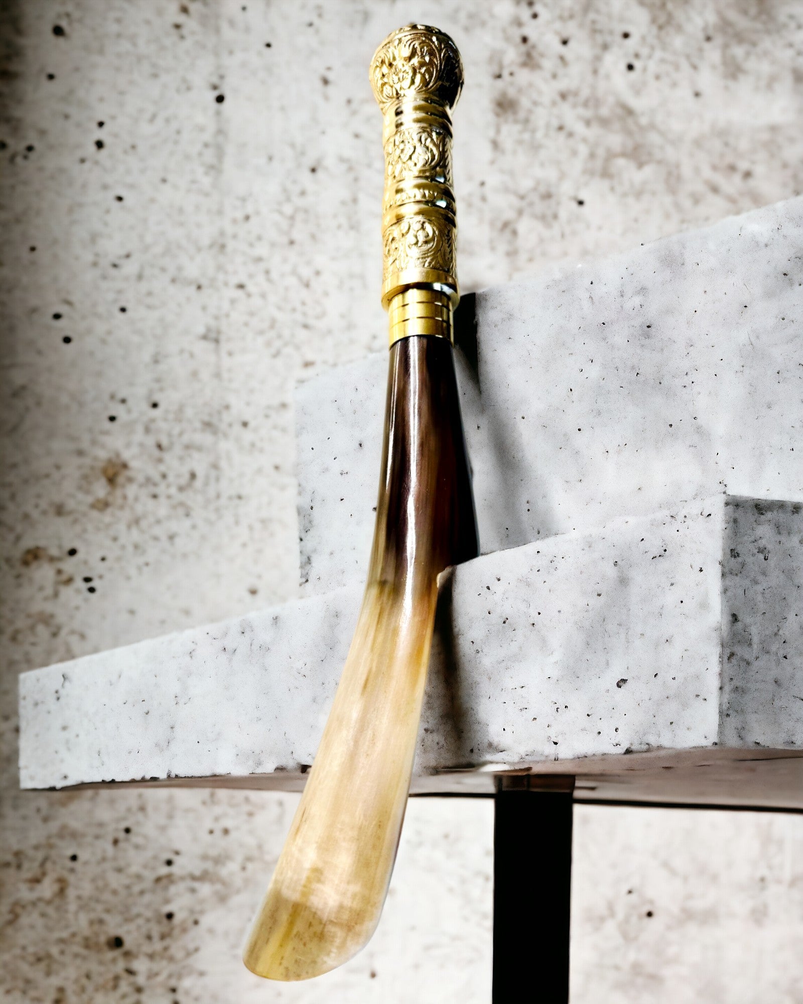 Prémium "Elegancja Rajput" Cipőkanál Gravírozási Lehetőséggel