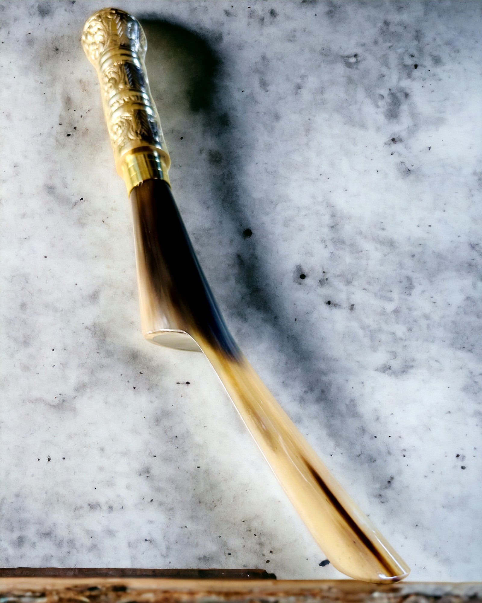 Prémium "Elegancja Rajput" Cipőkanál Gravírozási Lehetőséggel