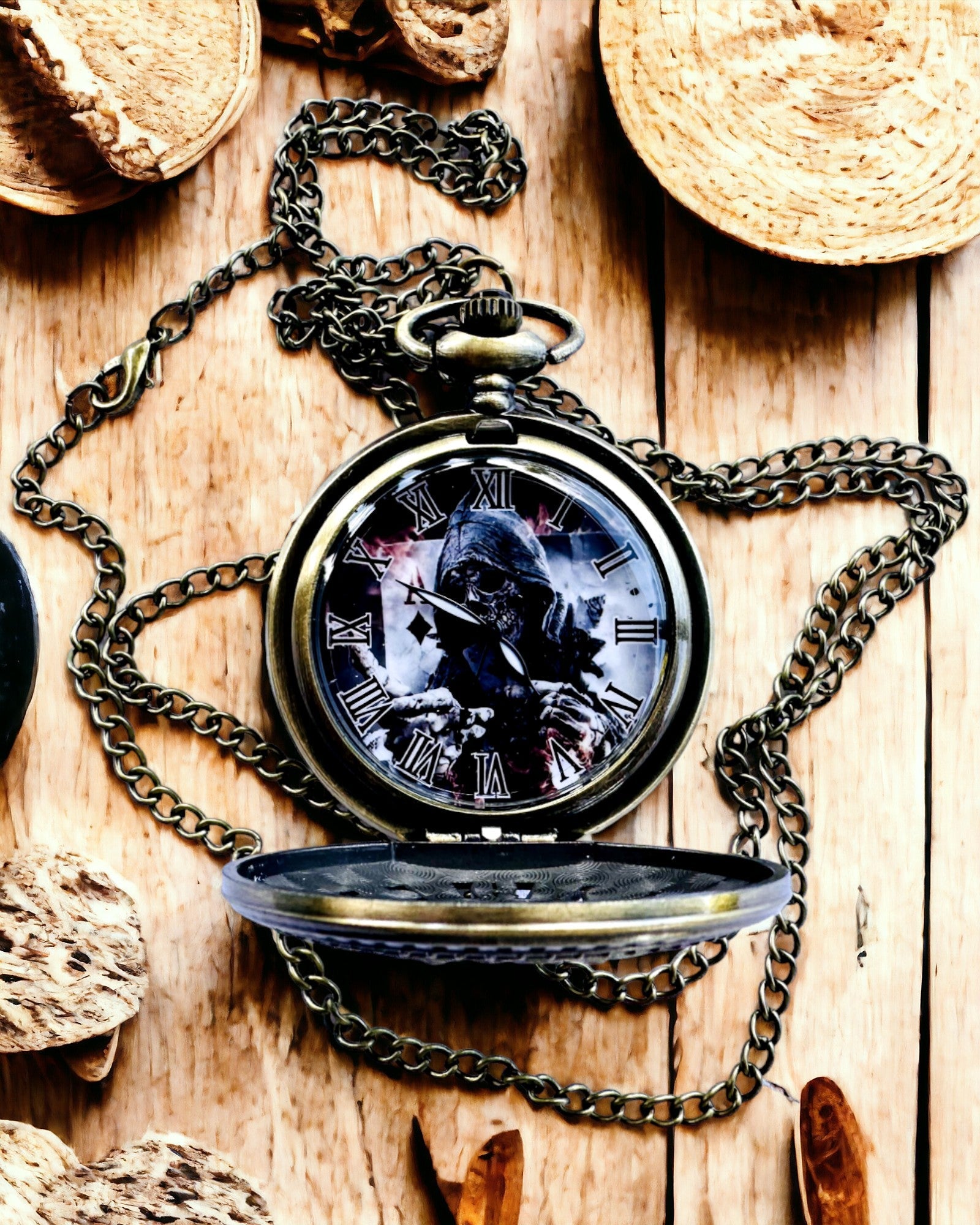 "Heritage Timekeeper" Zsebóra Személyre szabott ajándék gravírozással