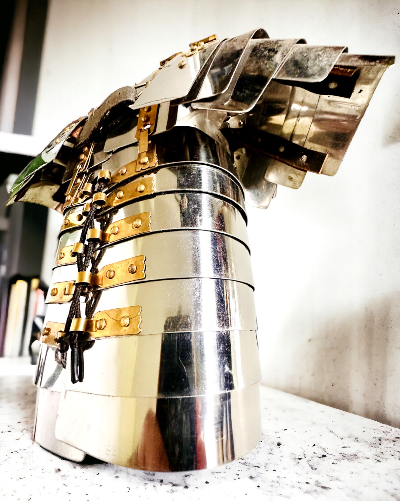 Városi Harcos Páncélja - Kézzel Készített, Gravírozási Lehetőség, Magasság Körülbelül 40 cm