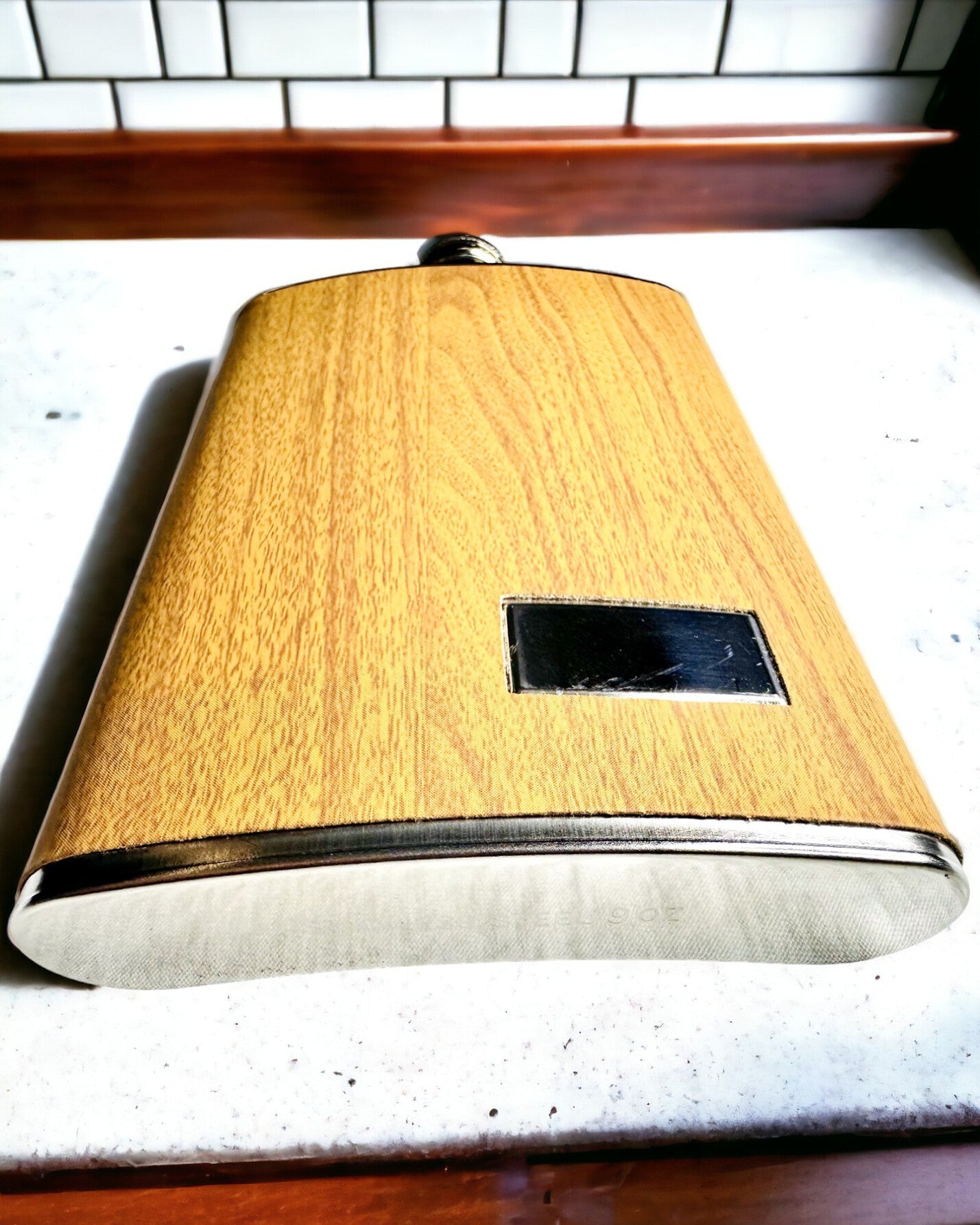 "Elegance" Fa Kulacs Készlet gravírozással személyre szabható