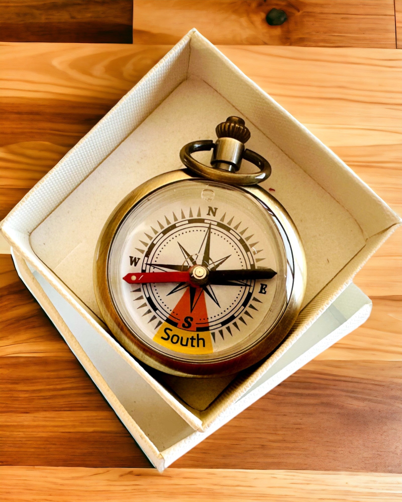 "Orient Express" Zsebkompasz Gravírozási Lehetőséggel