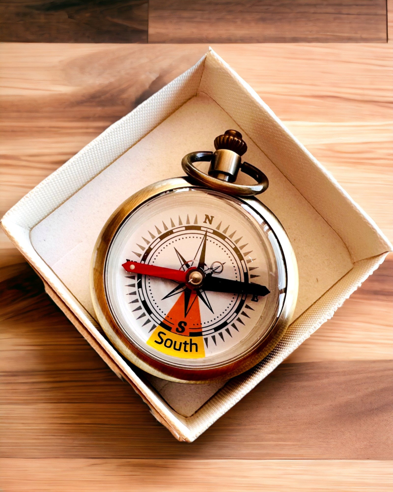 "Orient Express" Zsebkompasz Gravírozási Lehetőséggel