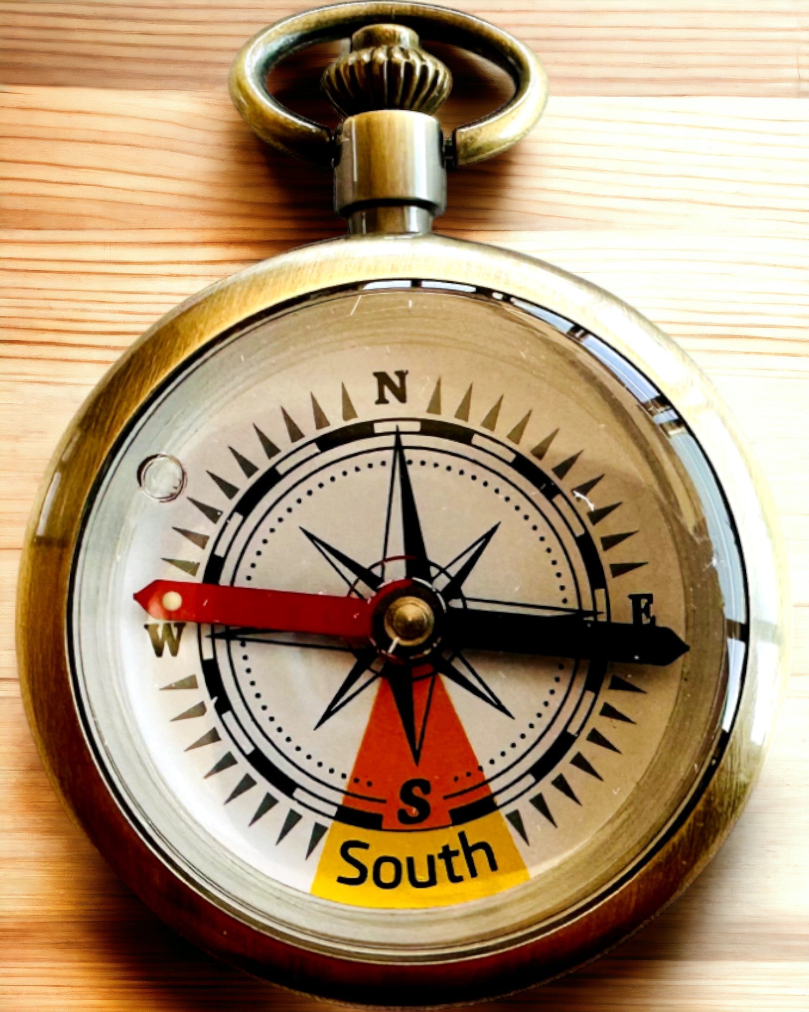 "Orient Express" Zsebkompasz Gravírozási Lehetőséggel