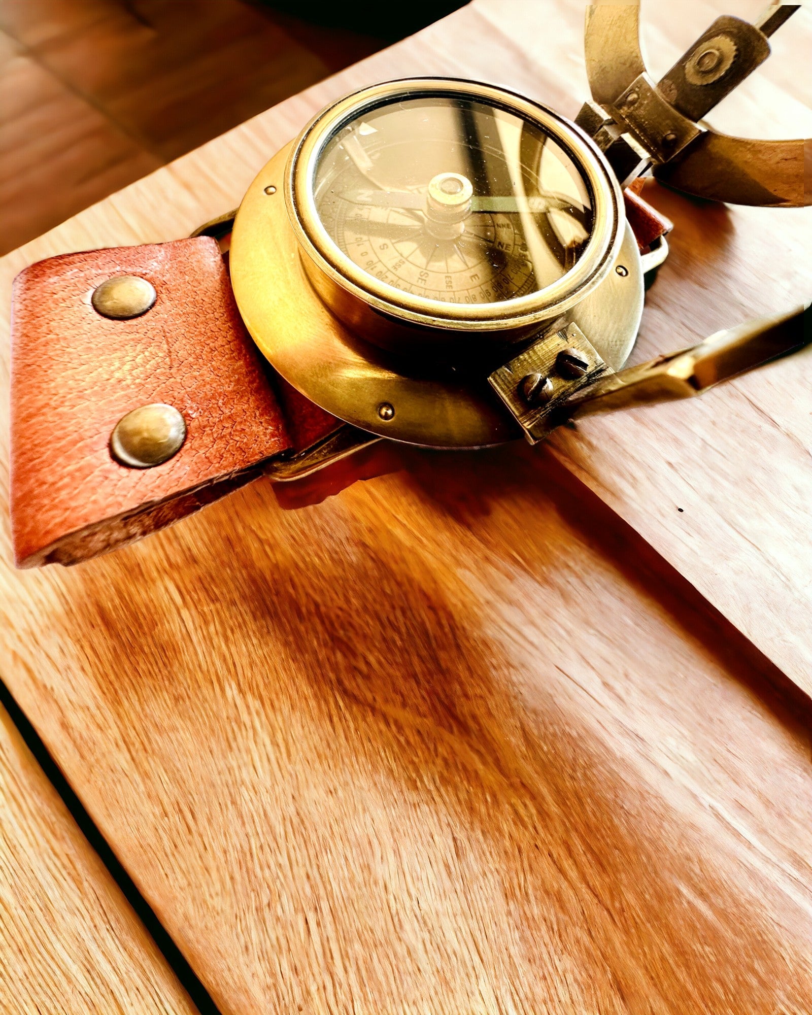 Napóra "Antyczny Kompas", karóra iránytűvel, személyre szabható gravírozással