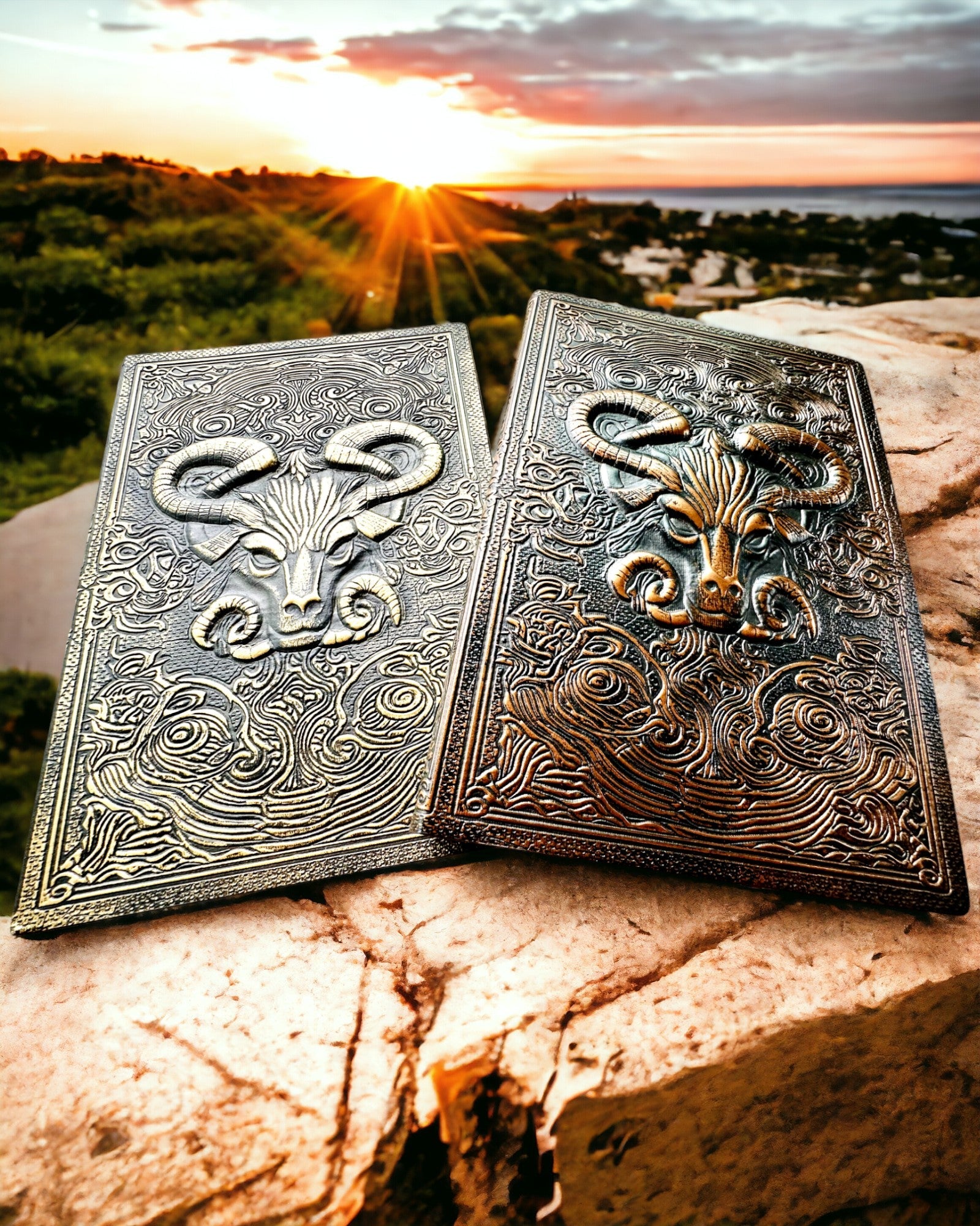 "Magiczny Notes", "Boski Byk" jegyzetfüzet - Elegáns és Különleges Papíráruk, személyre szabás gravírozással