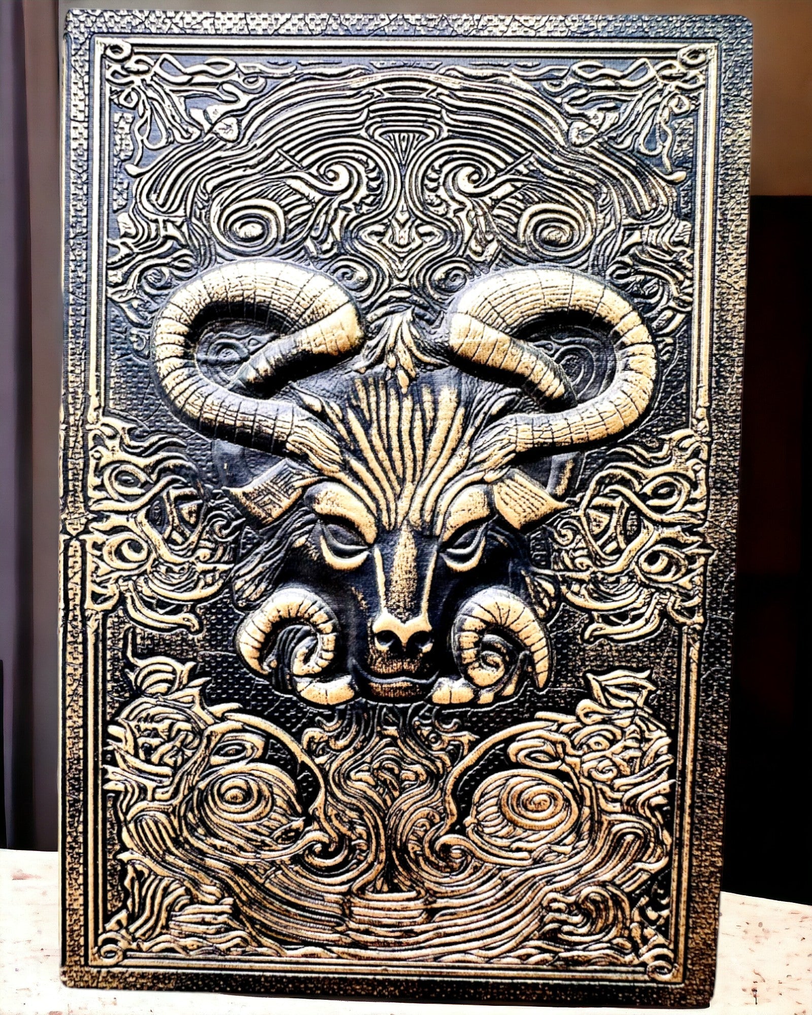"Magiczny Notes", "Boski Byk" jegyzetfüzet - Elegáns és Különleges Papíráruk, személyre szabás gravírozással