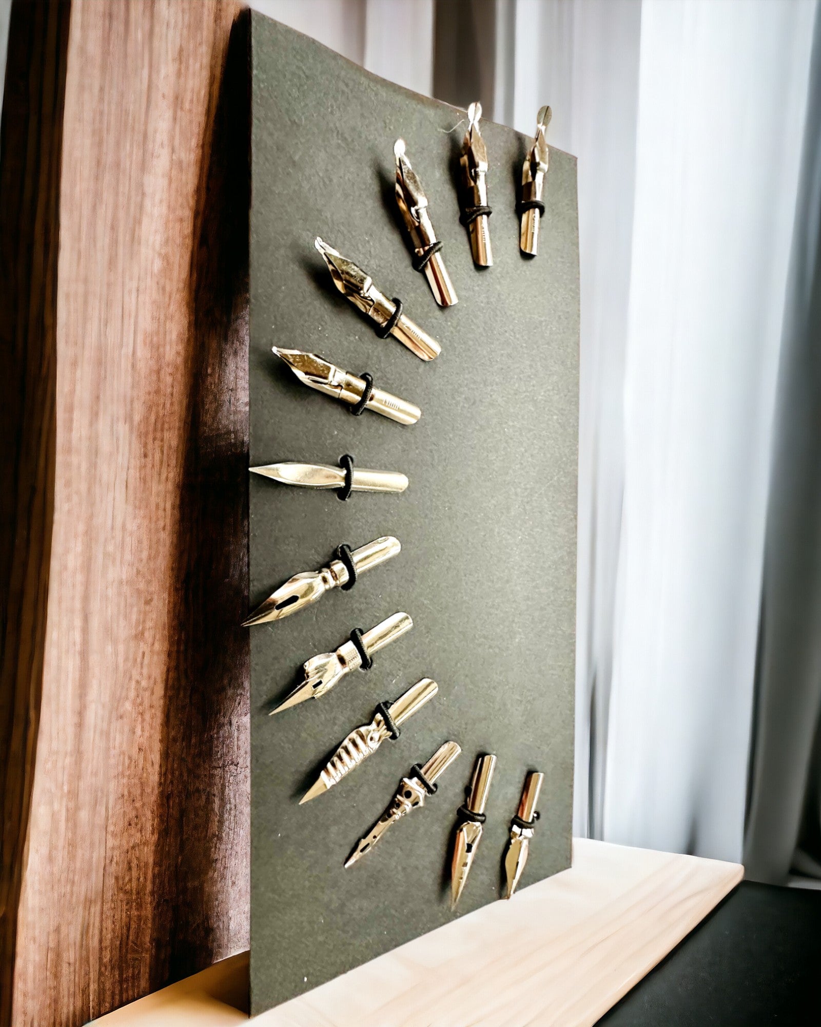 Exkluzív Kalligráfia Készlet, mártogatós töltőtoll és tintakészlet, személyre szabott gravírozással