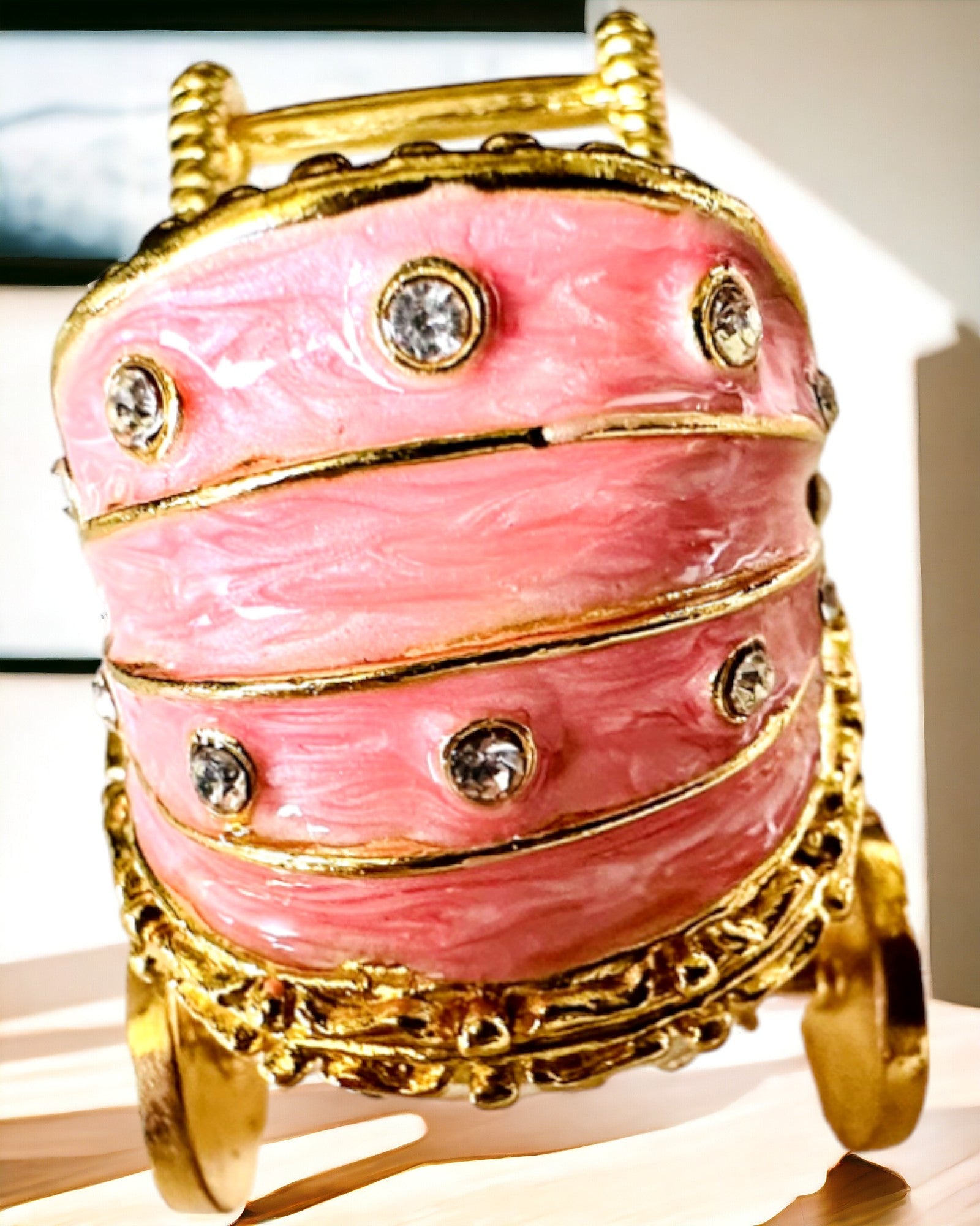 Kis Mesebeli Ékszerkocsi, kincsek - Királyi Elegancia, személyre szabás gravírozással