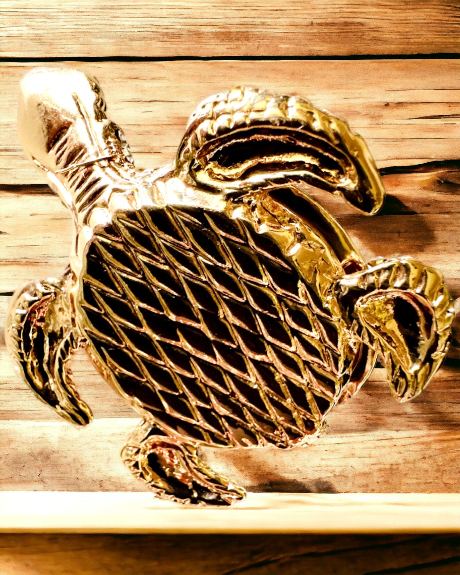 "Teknős Család" doboz - zöld szín, személyre szabás gravírozással