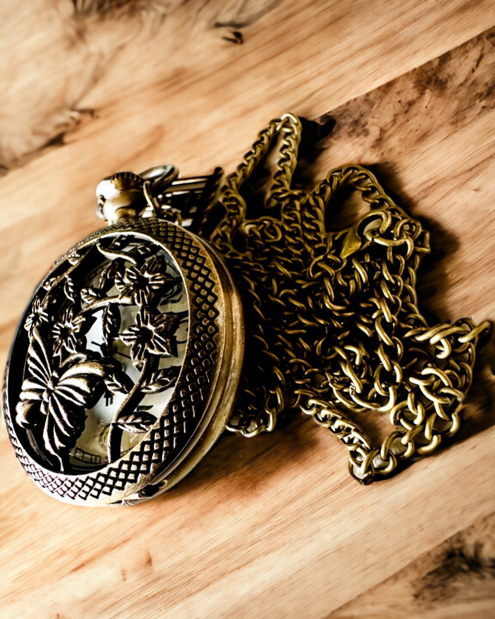 "Pillangó Elegancia" Zsebóra személyre szabható gravírozással